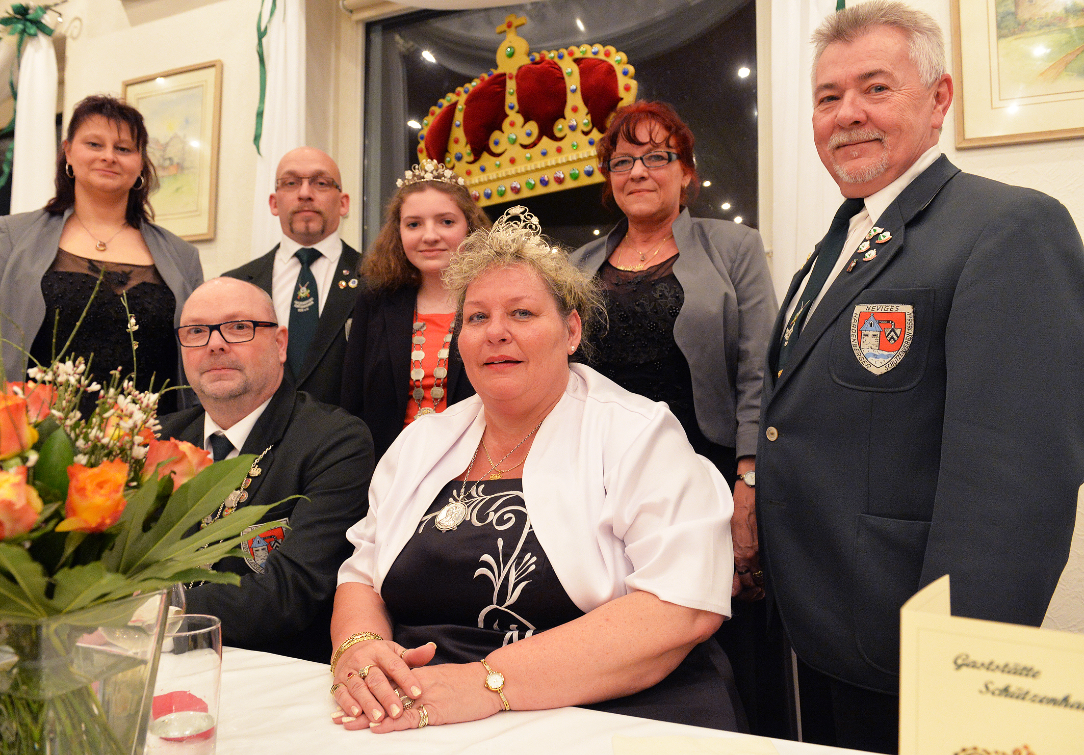 Das Kaiserpaar Thomas I (von Scheven) und Sabine I (Küper)