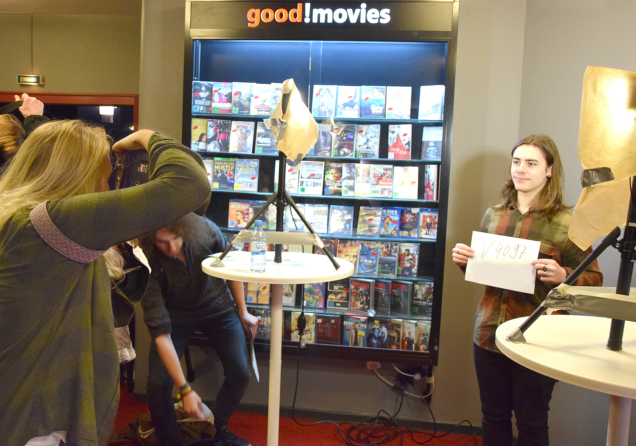Good Movies als passendes Motto: Junge Männer mit längeren Haaren wie Lars Thriskos sind besonders begehrt.