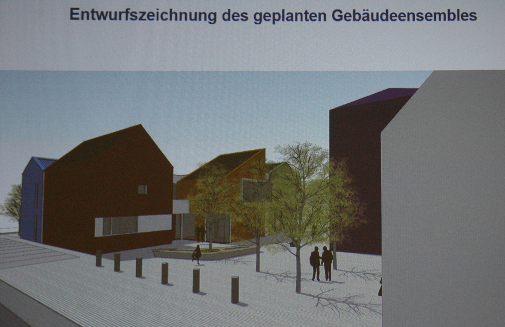 Zukunftsvision für die Samoastraße. Das Diakoniewerk wird auf dem Gelände eine neue viergruppige Kita errichten, in der 80 Kinder betreut werden können. Zusätzlich ist dort eine Einrichtung mit zwei Wohngruppen für Kinder und Jugendliche mit Hörbehinderung errichten.