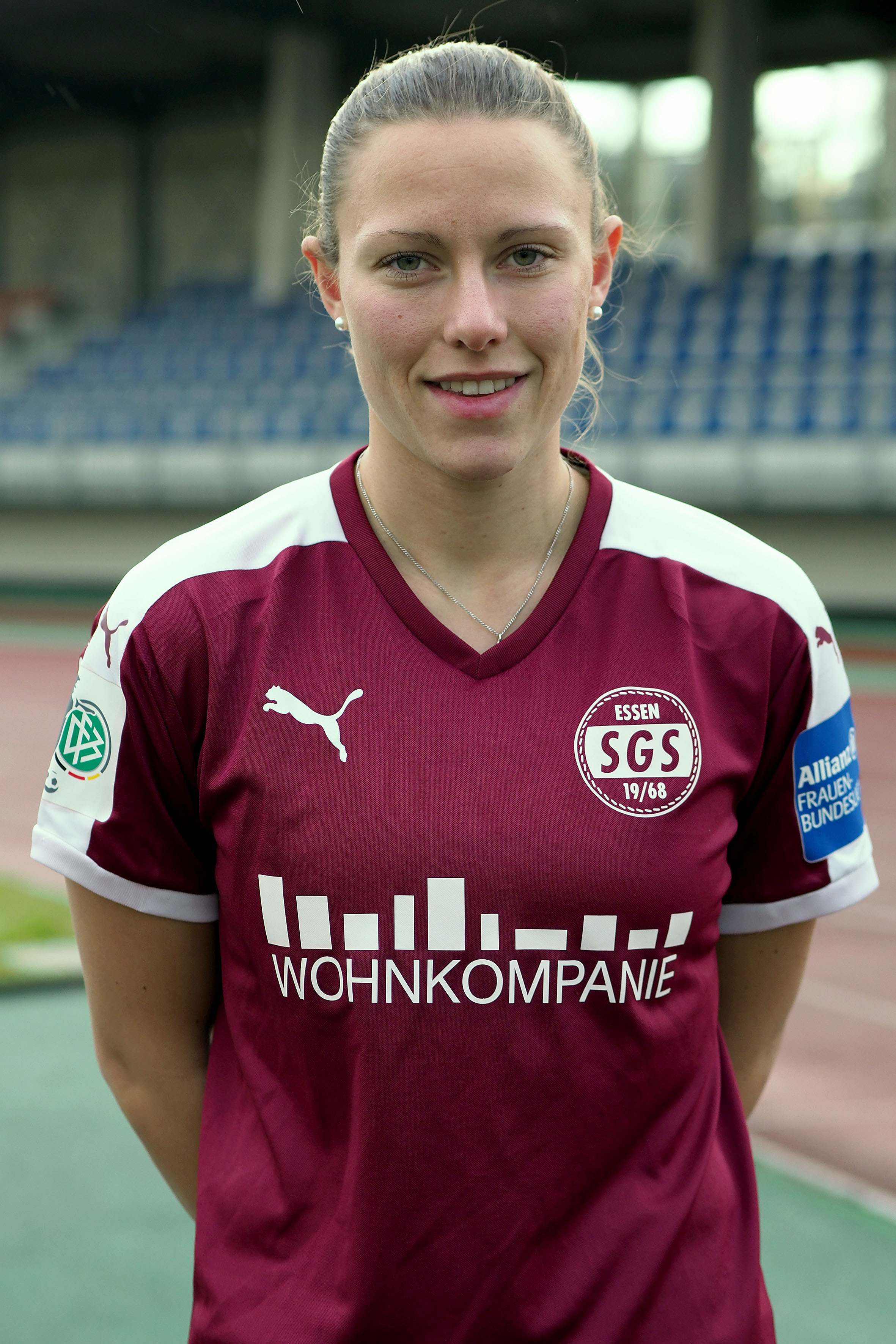 Seit 2012 trägt die gebürtige Duisburgerin das Trikot des Essener Bundesligisten.