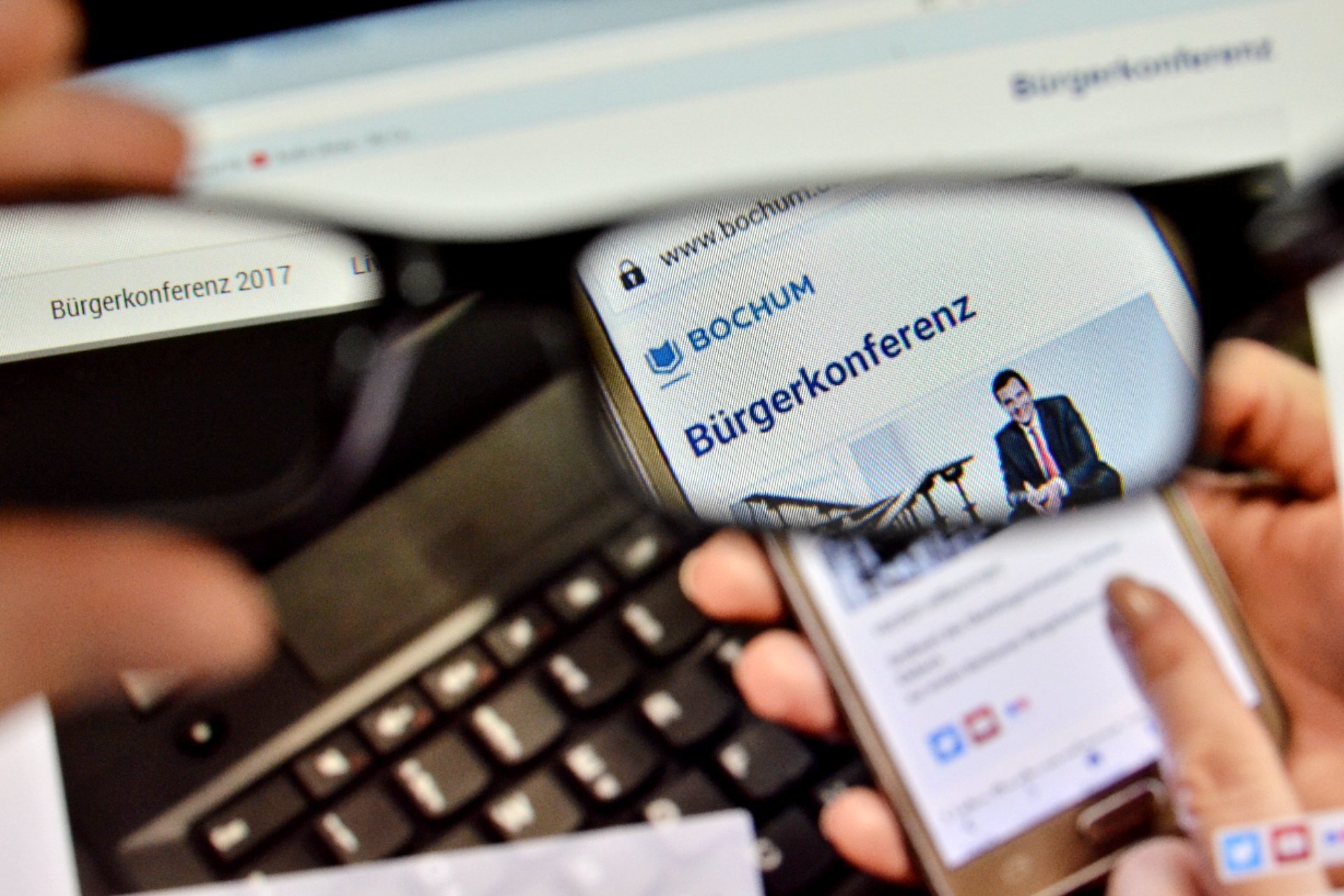 Die erste Bürgerkonferenz Bochums ist nur eine von zahlreichen Beteiligungsmöglichkeiten für Bochumer Bürgerinnen und Bürger.