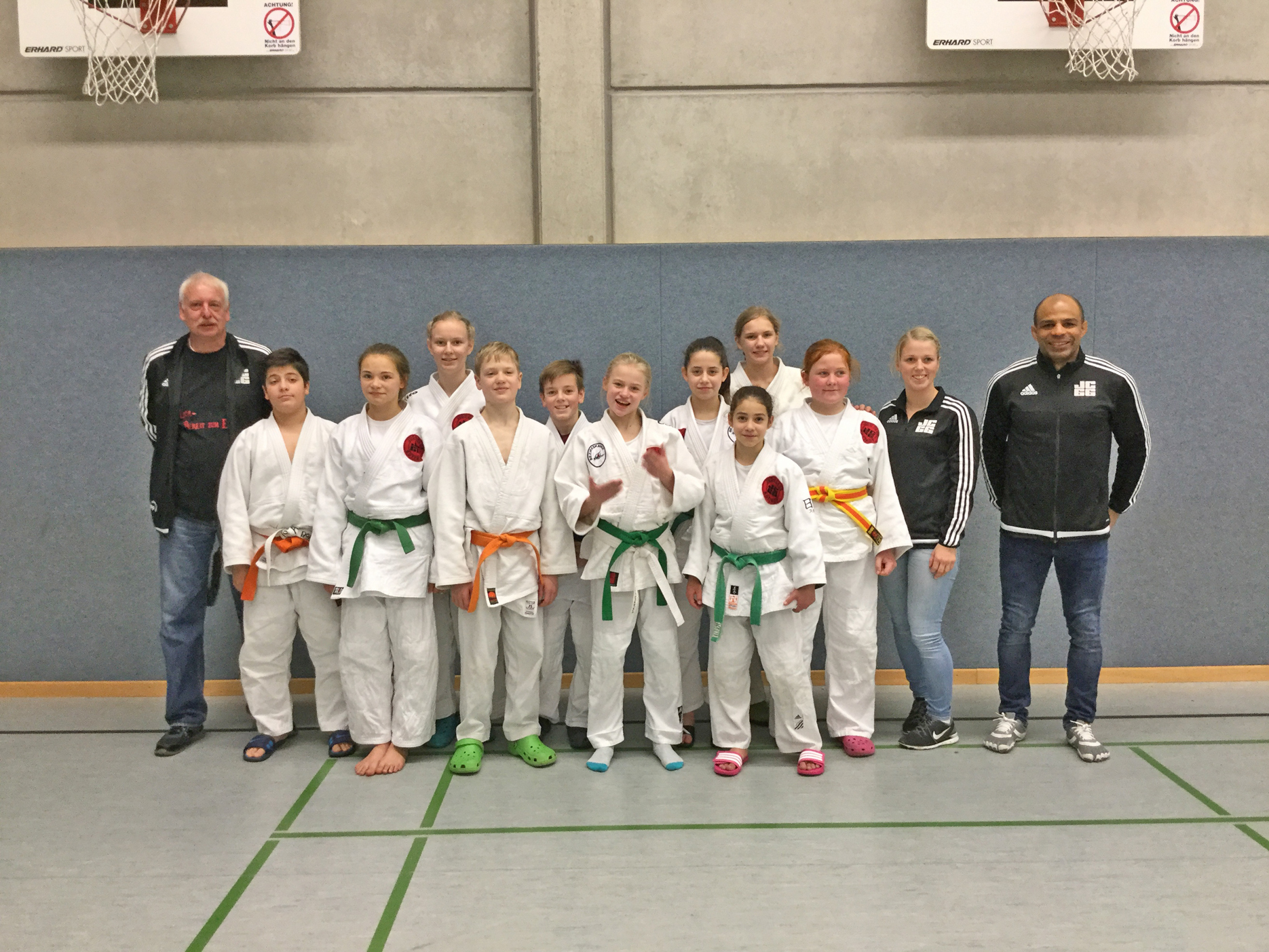 Die U15 des Jc66 Bottrop zeigte bei den Bezirksmeisterschaften gute Leistungen. Foto: privat
