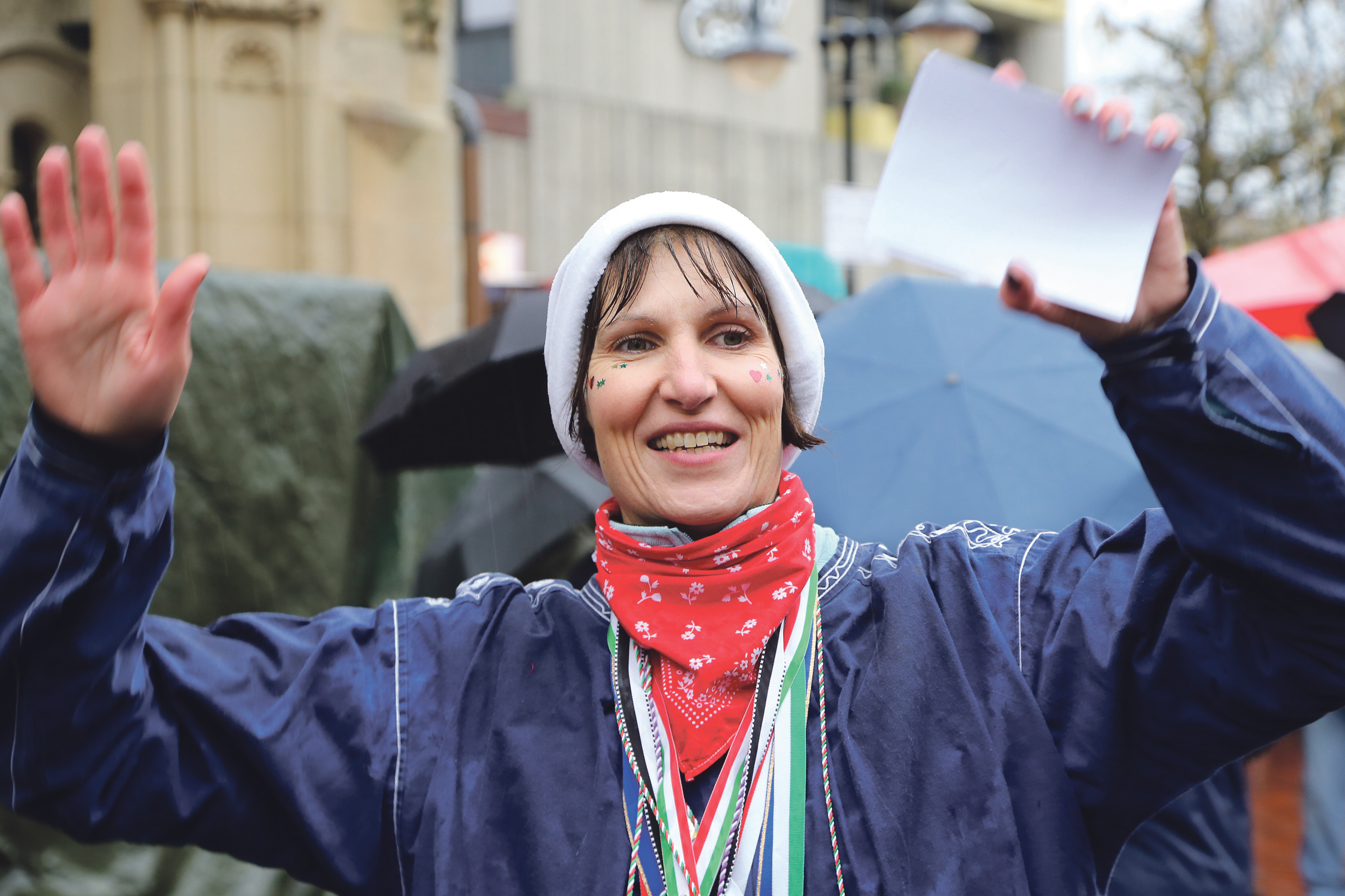 Das Rathaus verteidigen: Das ist die Aufgabe von Bürgermeisterin Birgit Alkenings und ihrem Team an Altweiber, 23. Februar.