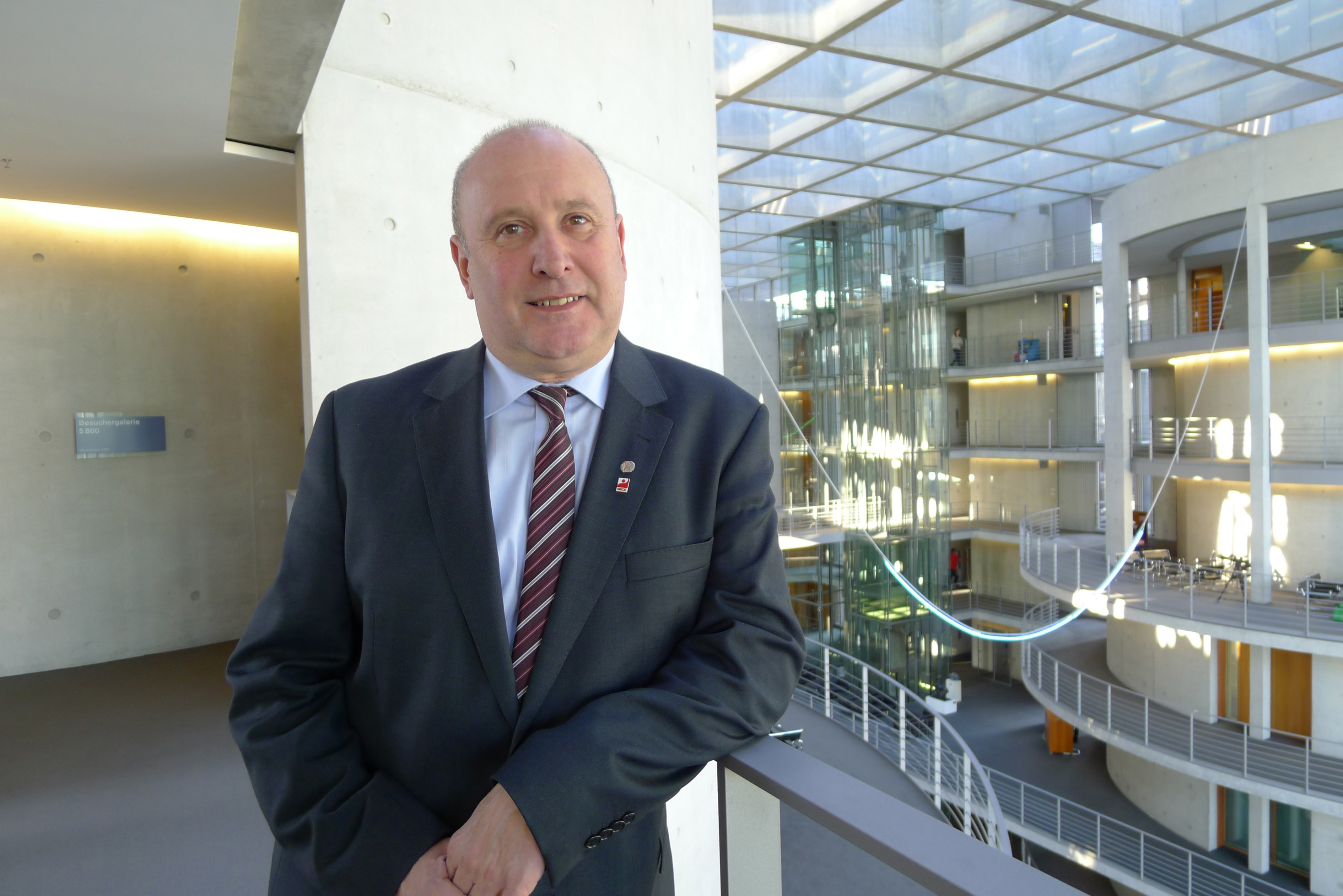 MdB Gerdes im Paul-Löbe-Haus