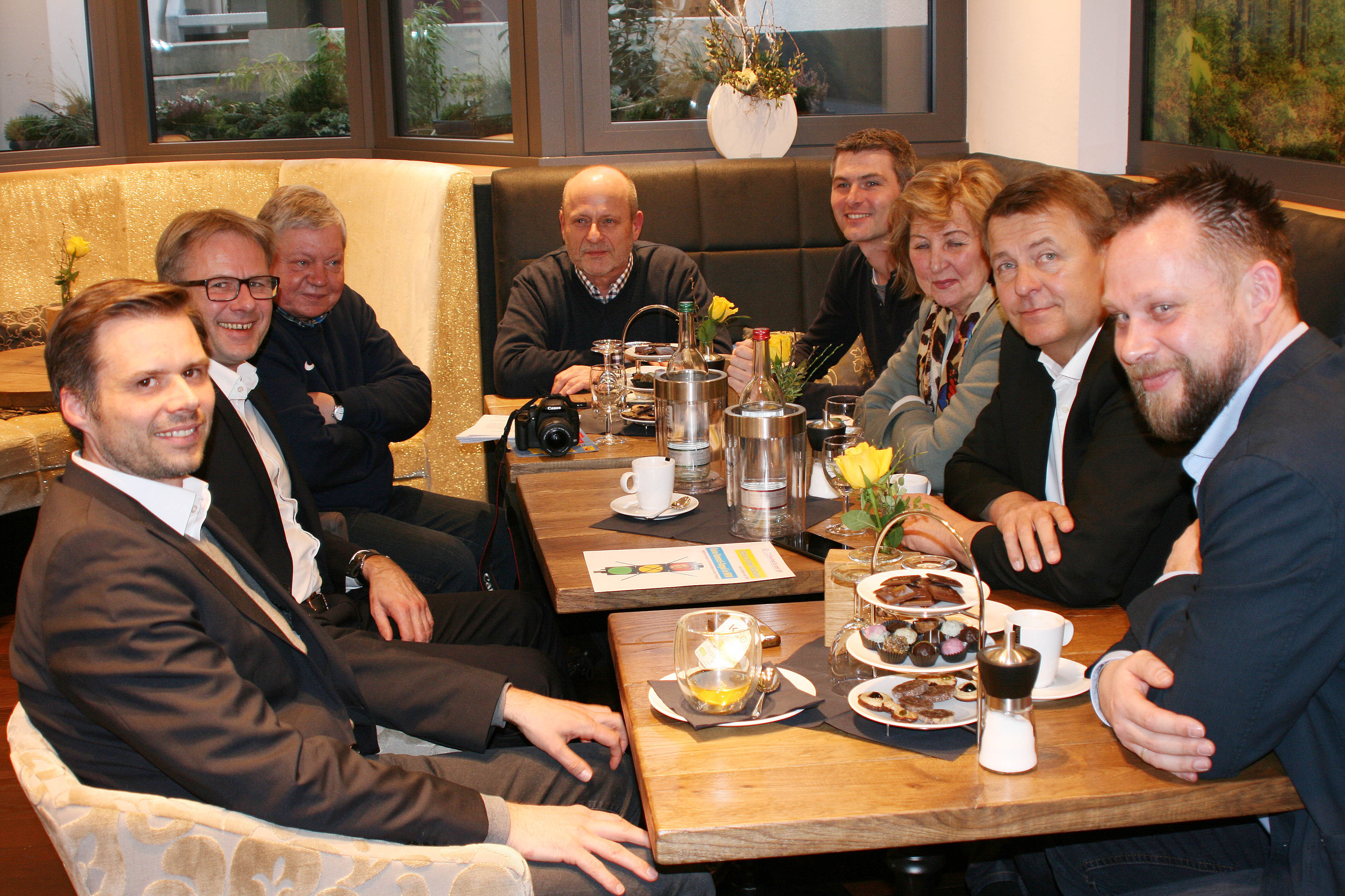 In der Schokoladenmanufaktur wurde diskutiert. Foto: privat