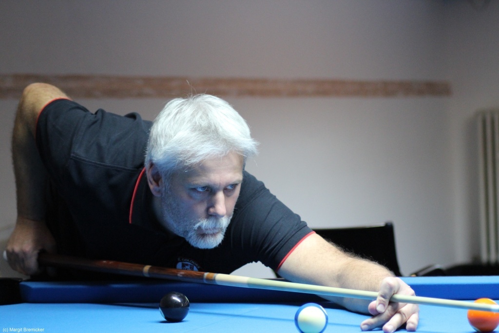 Raimund Kluske: Samstag noch im Finale unterlagen, gewann er Sonntag den Titel im 10-Ball