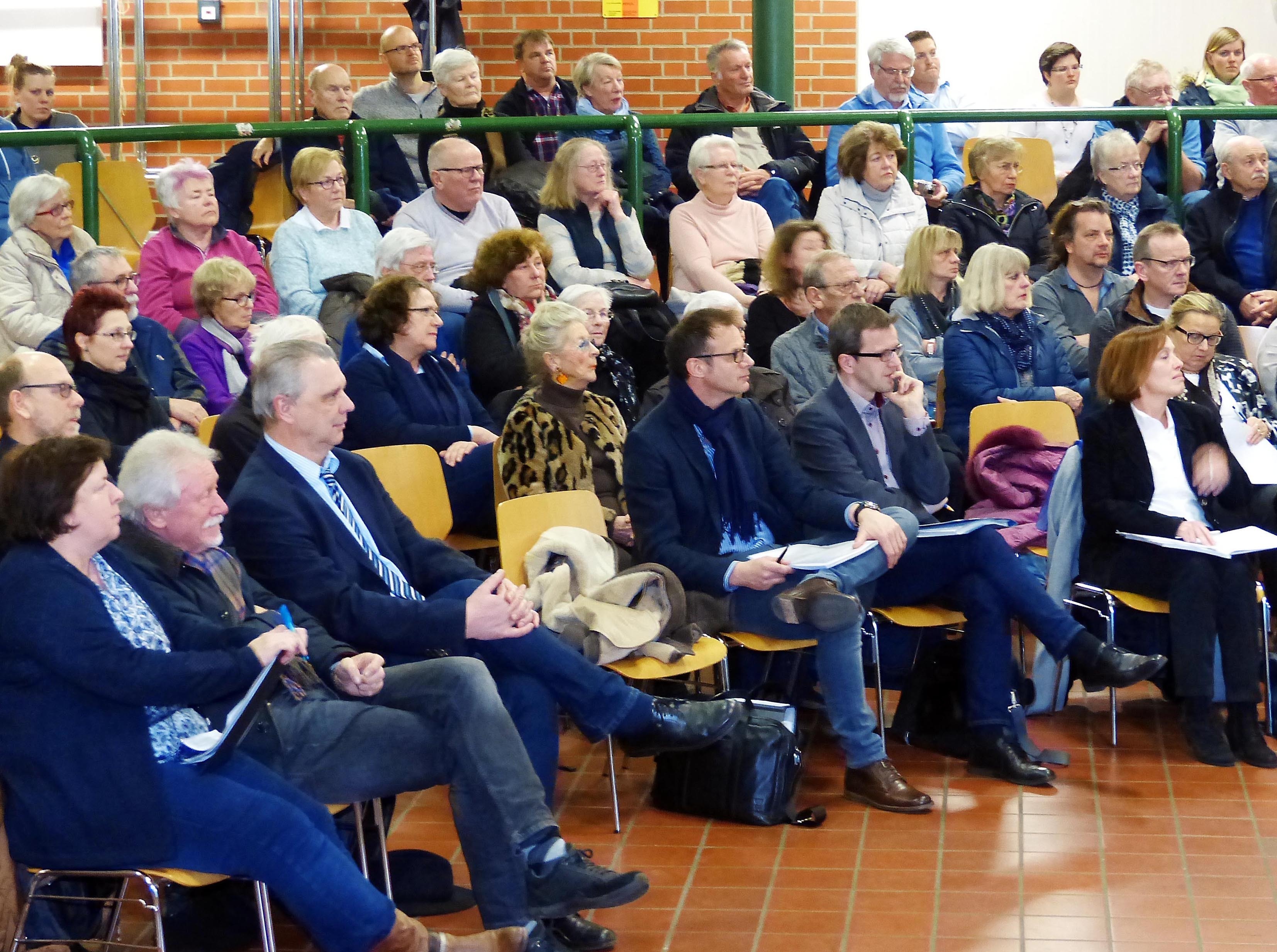 Diskutiert wurde über die Entwicklung Hacheneys.
