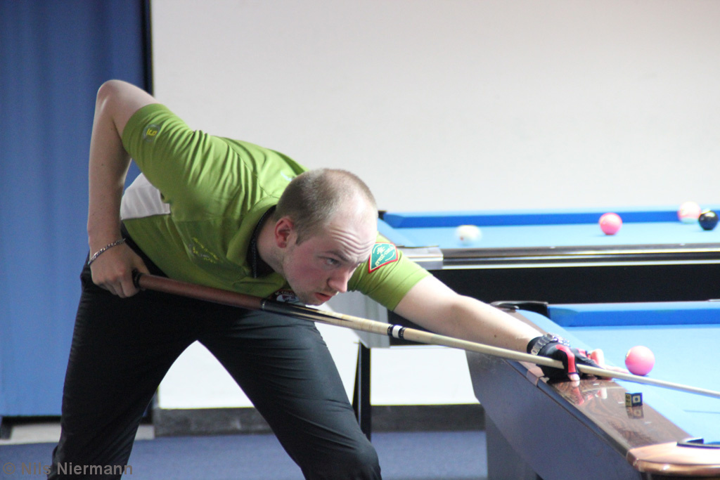 Marcel Nottebaum holte sich in Bergisch Gladbach den PBVM-Titel im 9-Ball