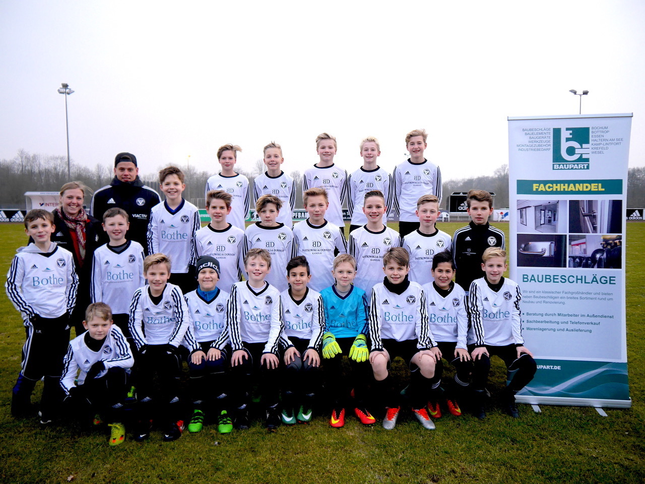Die E- und D-Jugendkicker des TuS Haltern nehmen Mitte Julia am Gothia-Cup in Schweden teil. Foto: TuS Haltern