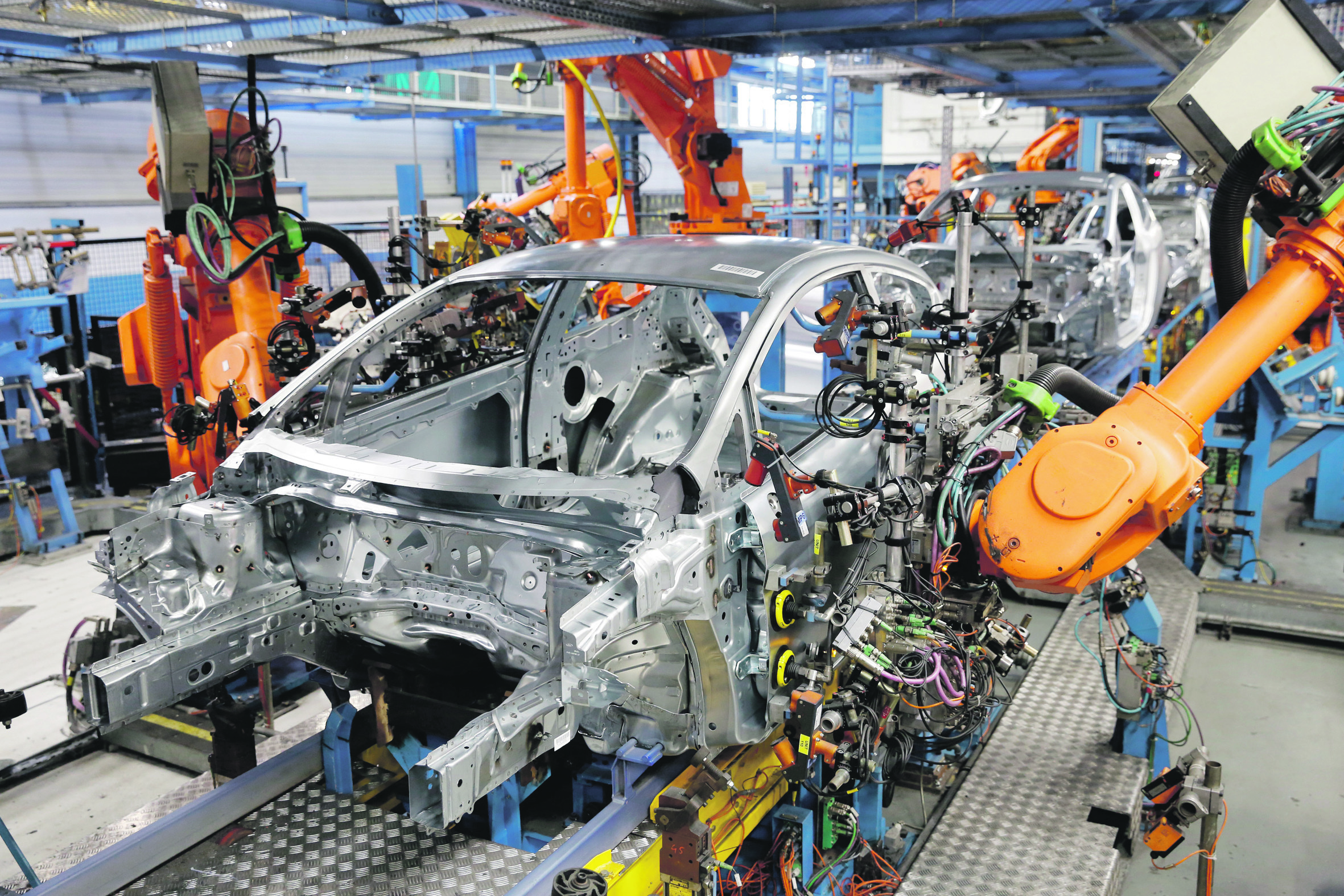 Rund 13 Stunden dauert die Produktion eines Ford Fiesta - individuell nach Kundenwunsch gefertigt. Foto: Ford