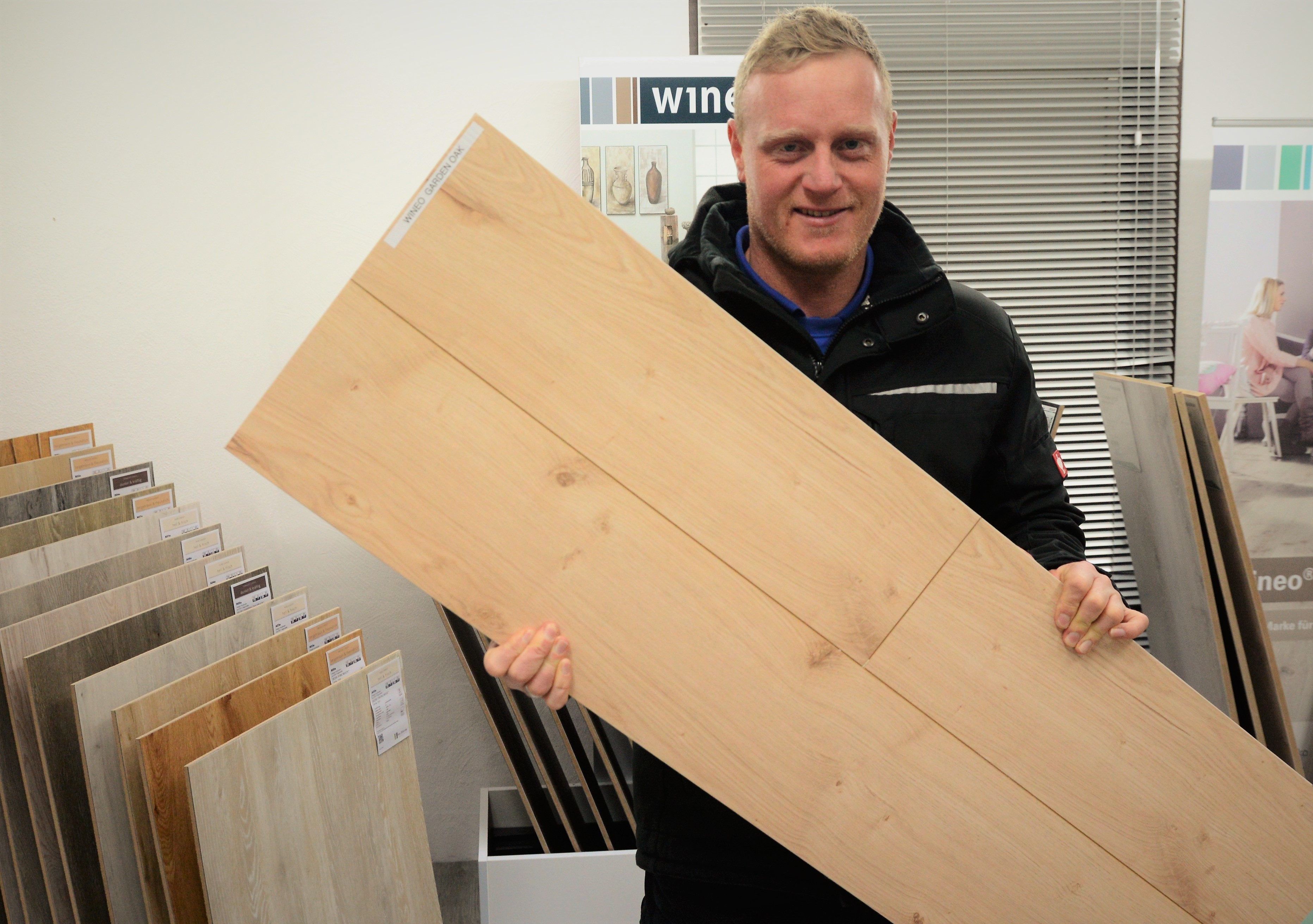 Wineo 800: Florian Rohlof präsentiert die neusten Produkte in seinem Sortiment.