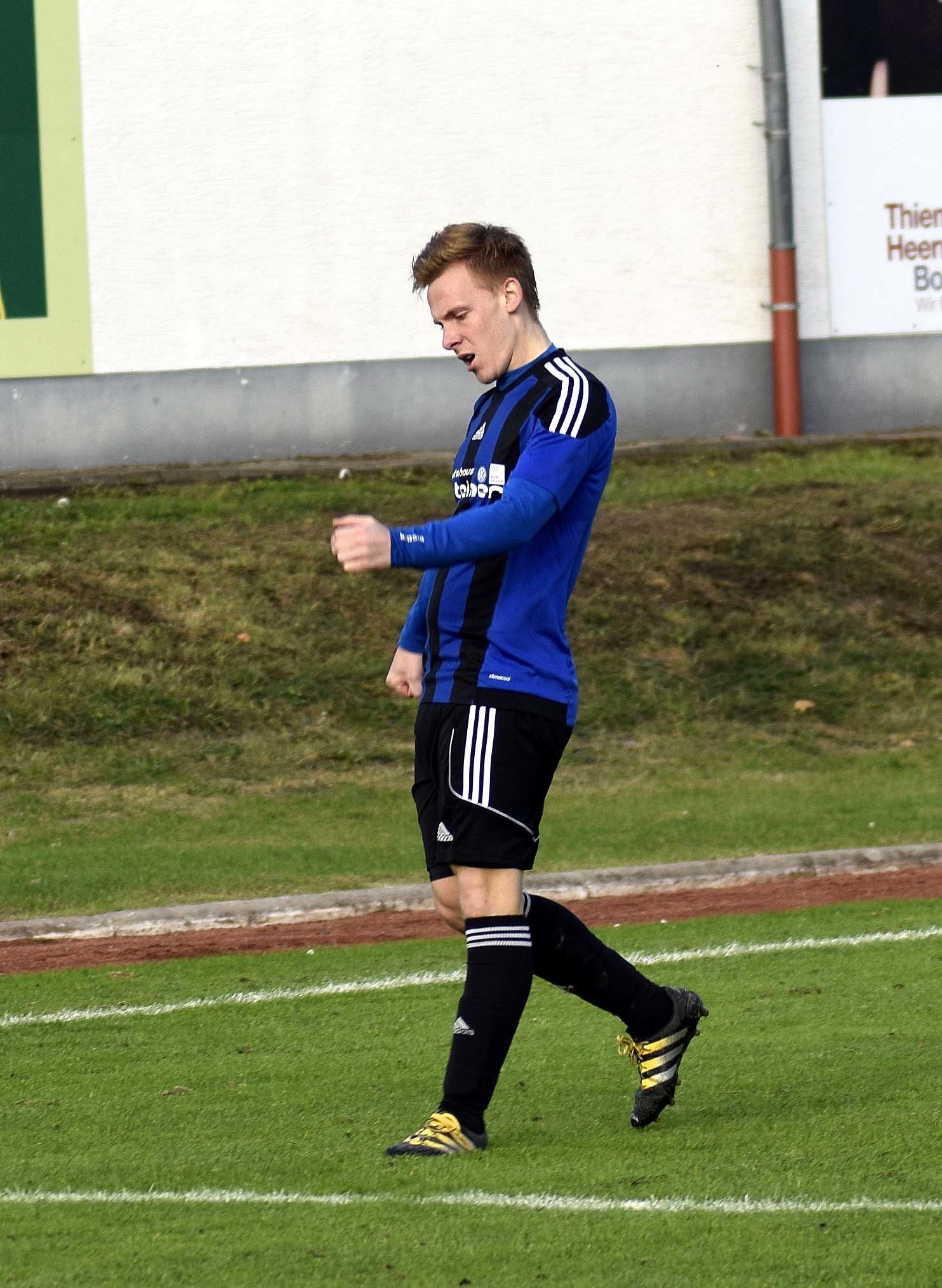 Marvin Fahr traf zweimal beim VfB-Sieg in Hombruch. FOTO: Peter Mohr