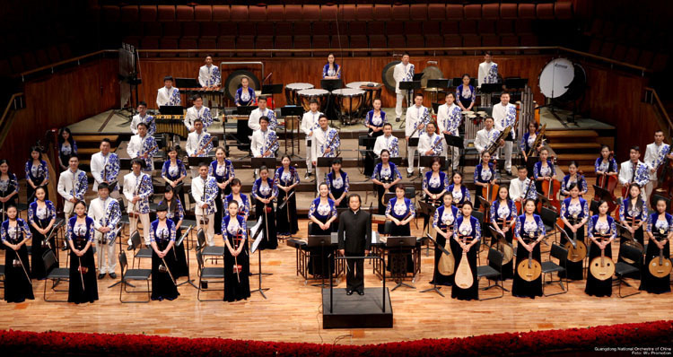 Das Guangdong National Orchestra of China gastierte in der Philharmonie.