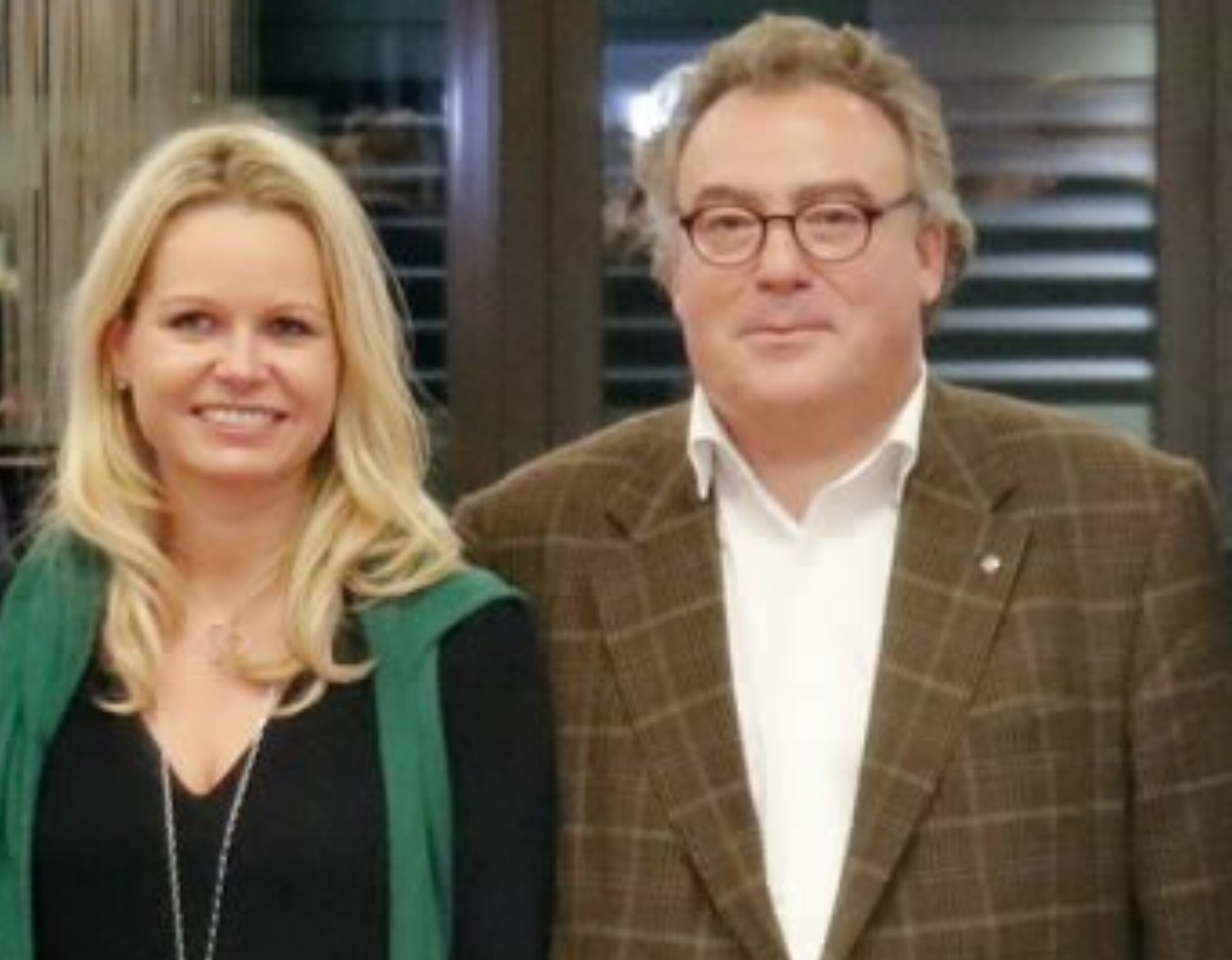 Angela Erwin und Olaf Lehne.