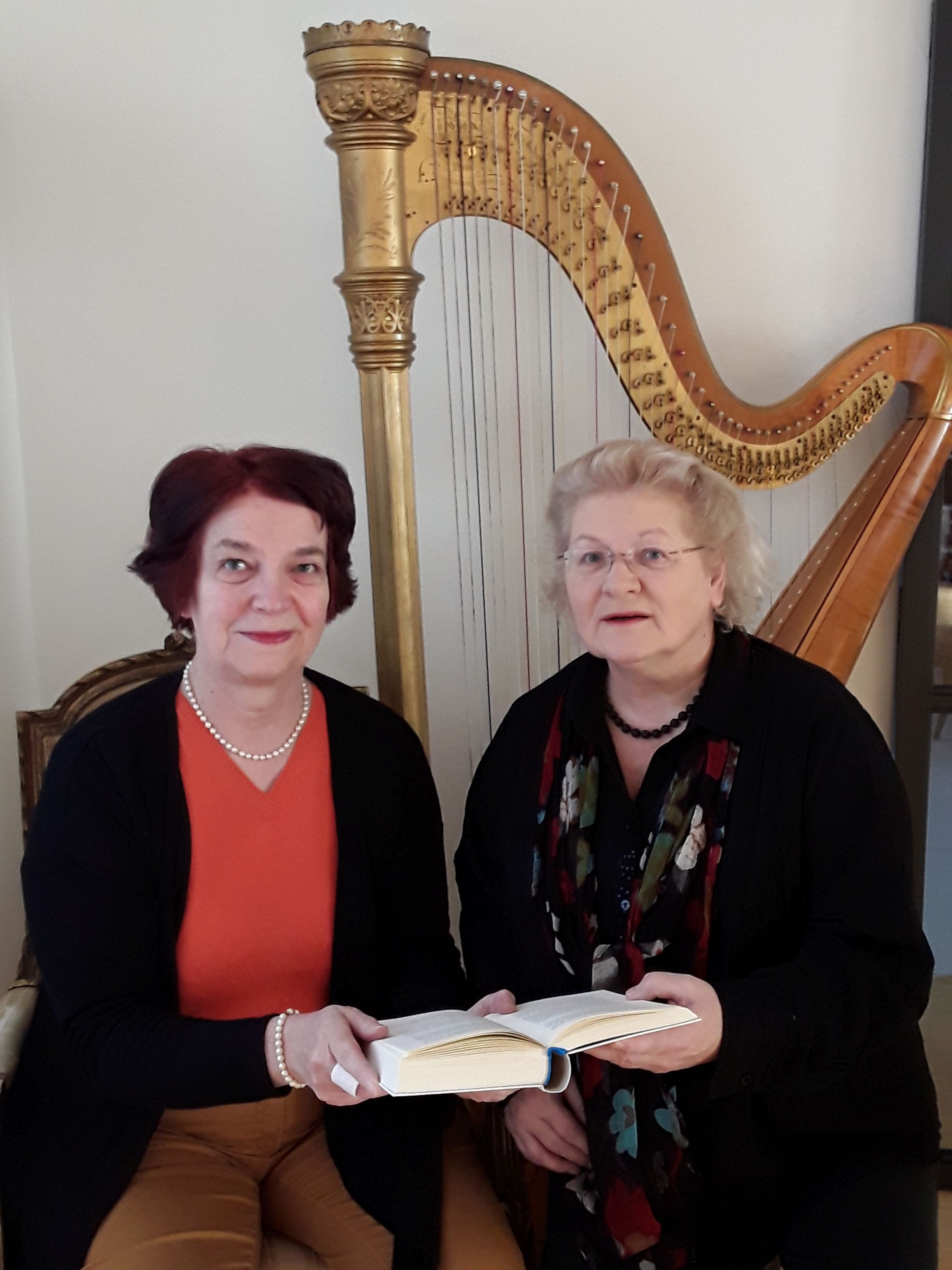Gabriele Droste und Monika Wischnowski präsentieren eine Text-Musik-Collage über Orpheus. Foto: privat