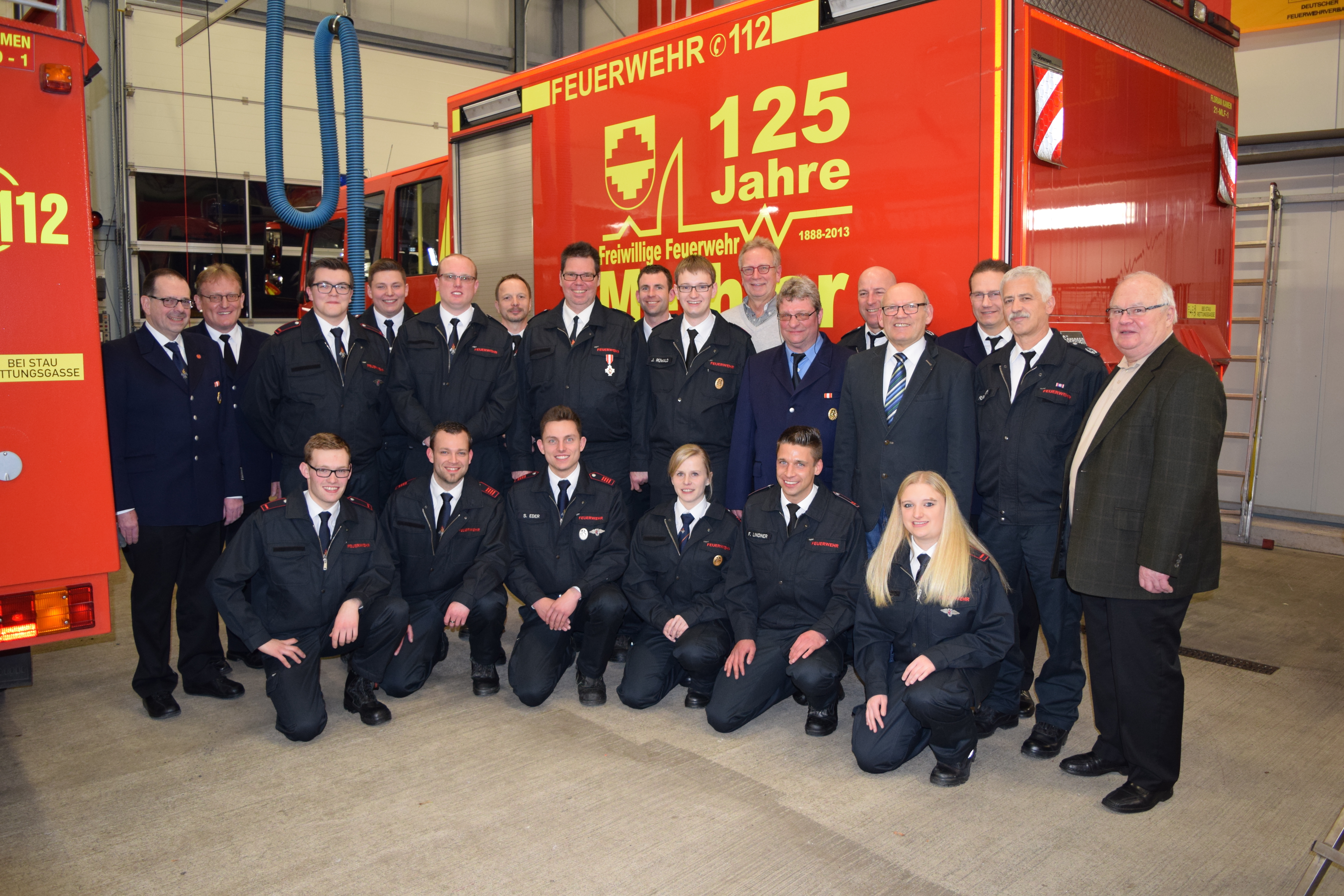 Jede Menge Neuigkeiten gab es bei der Jahresdienstbesprechung der Löschgruppe Methler zu erfahren. Foto: privat