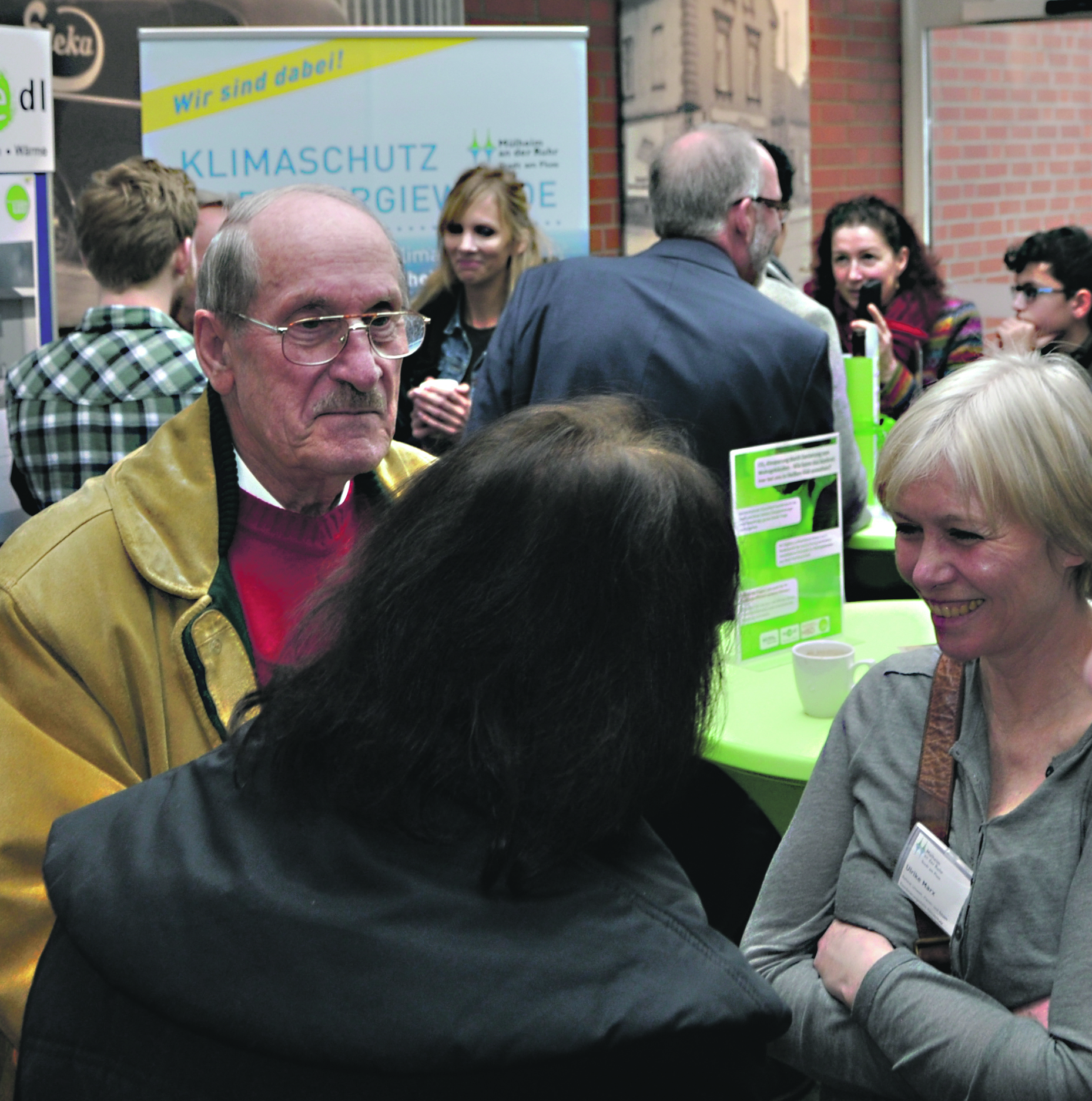 Gerhard Bruns will viele Ideen der Studenten umsetzen. Die städtische Projektleiterin Ulrike Marx (rechts) hat bereits das nächste Quartier in Dümpten im Blick.