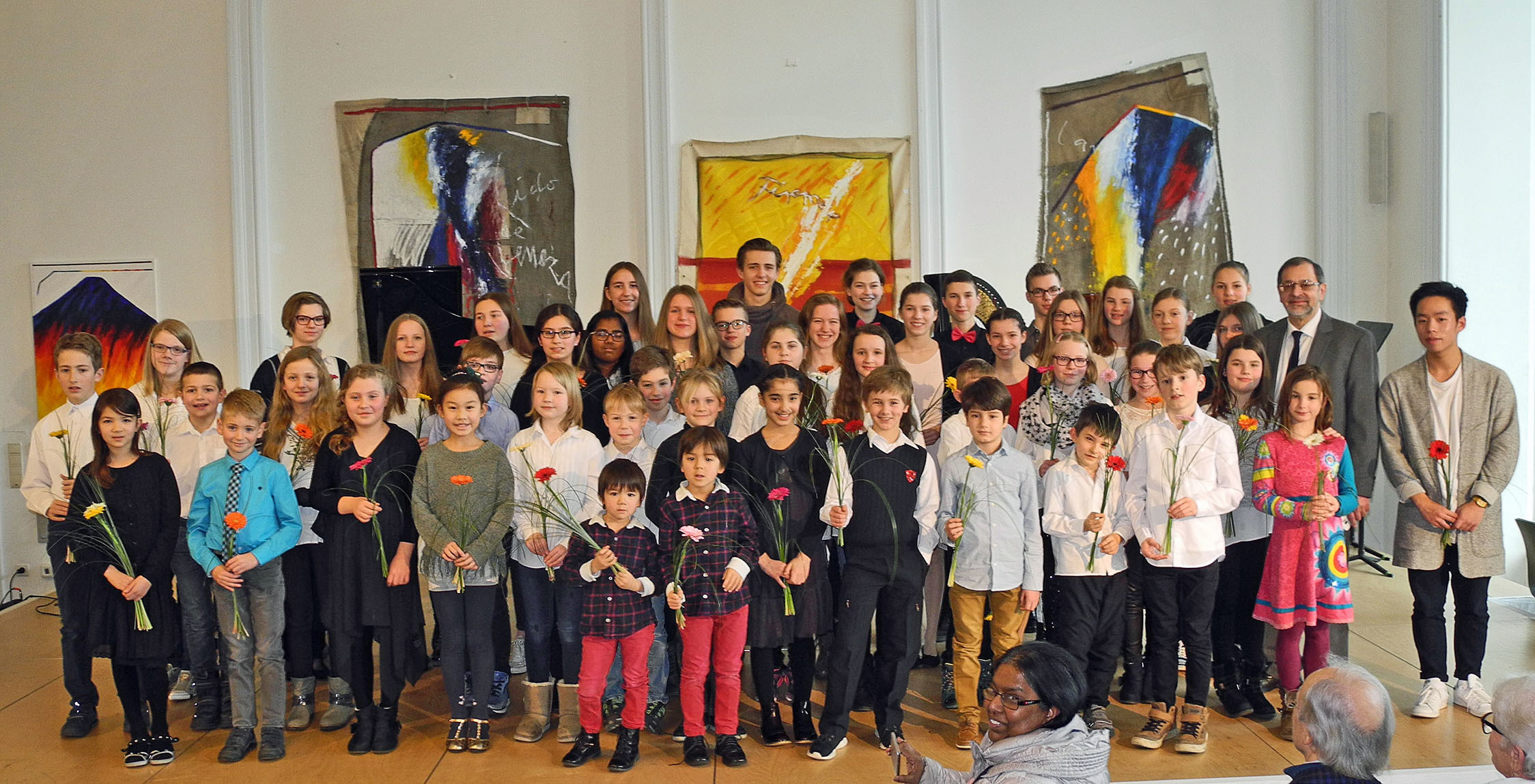 Natürlich durfte auch das „traditionelle“ Gruppenfoto nicht fehlen.