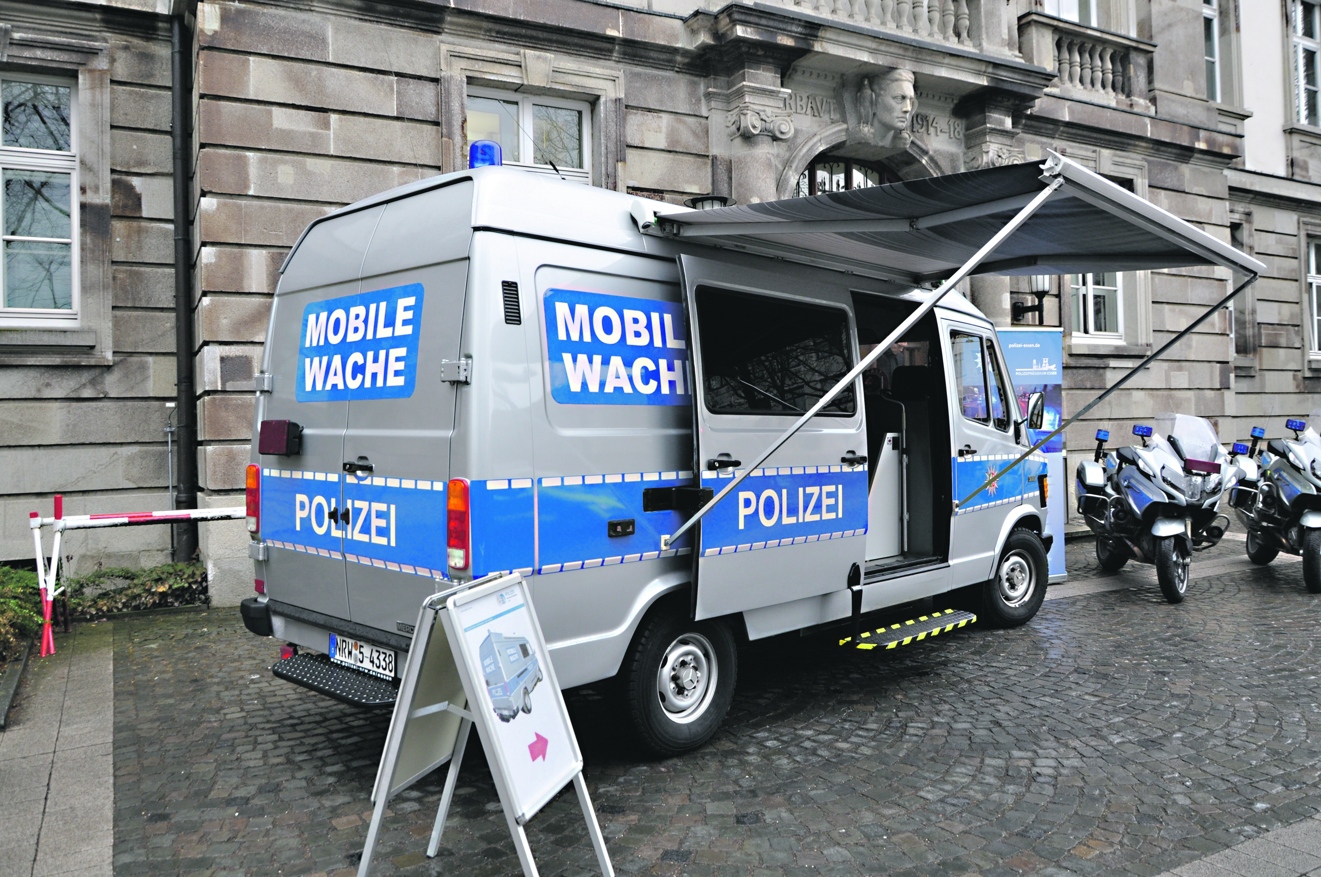 Überall einsetzbar: Die mobile Wache.