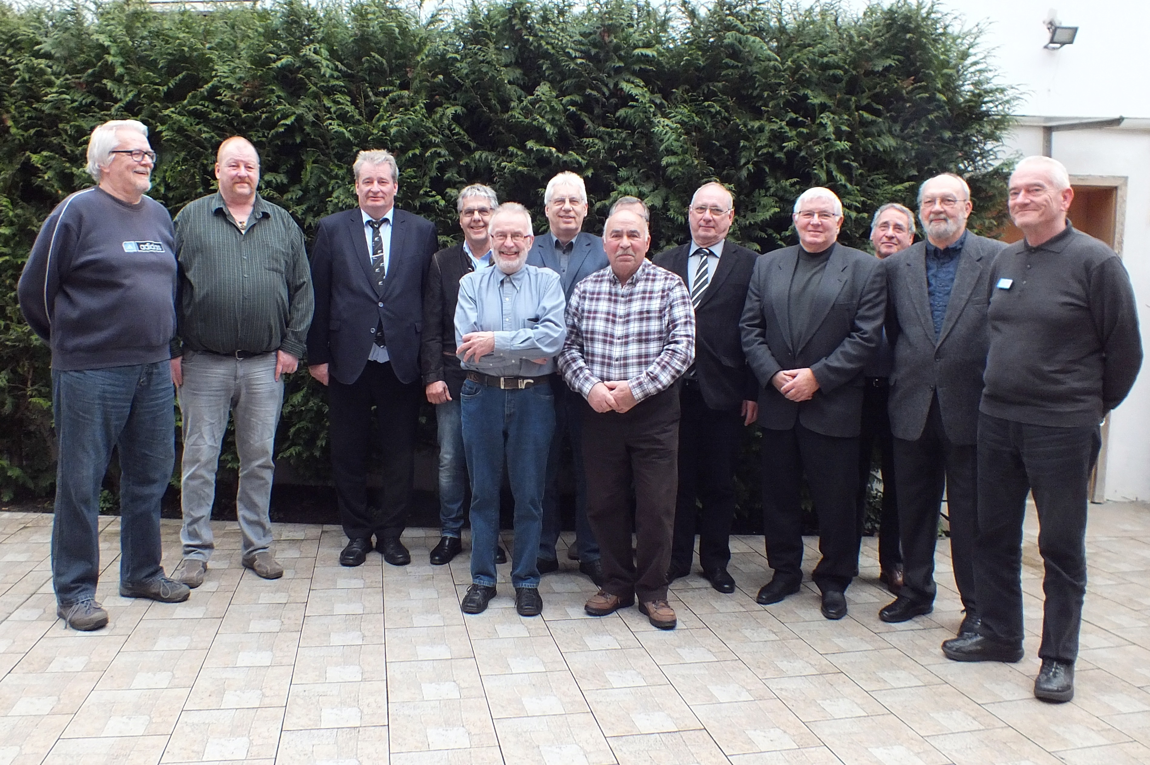 Nachehrung der Jubilare Angestelltenortsgruppe Bergwerk West