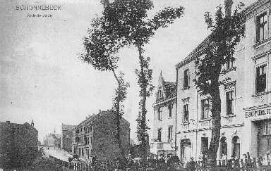 Schulstraße 1908 (heute Matthias-Erzbergerstraße). Foto: privat