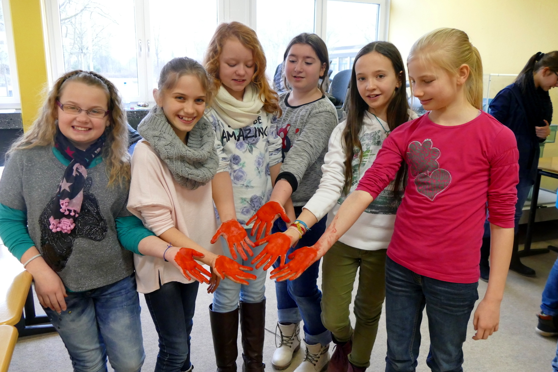 "Rote Hand" ist eine Aktion von UNICEF und terre des hommes. Foto: privat
