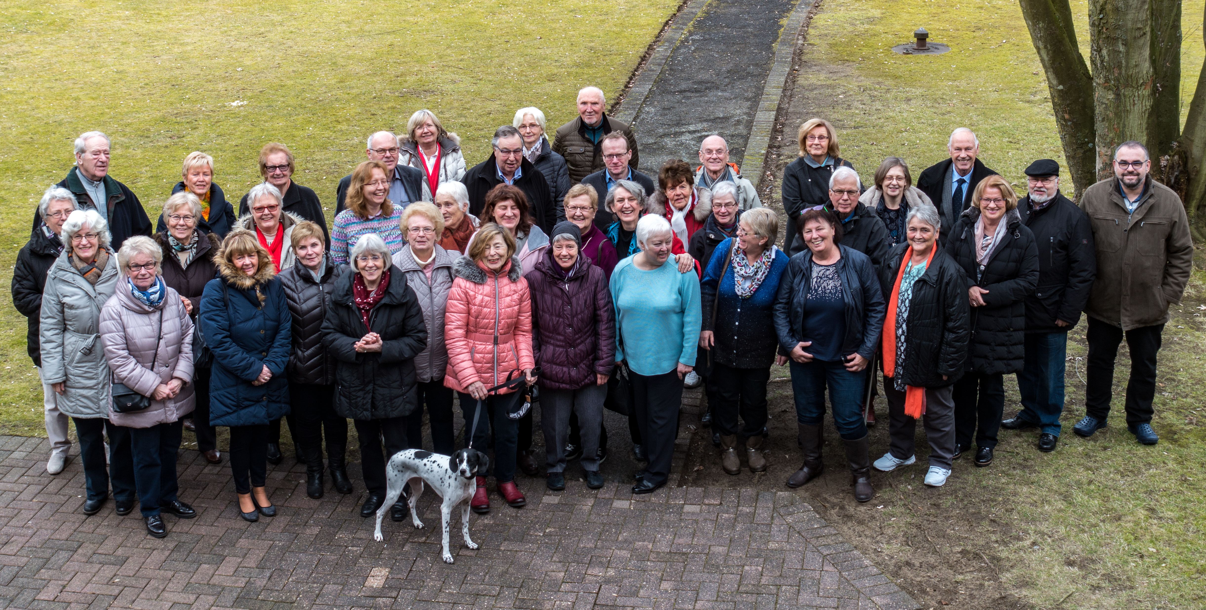 Sichtlich zufrieden: Die Teilnehmer der kirchlichen Wochenendfreizeit. (Foto:Privat)