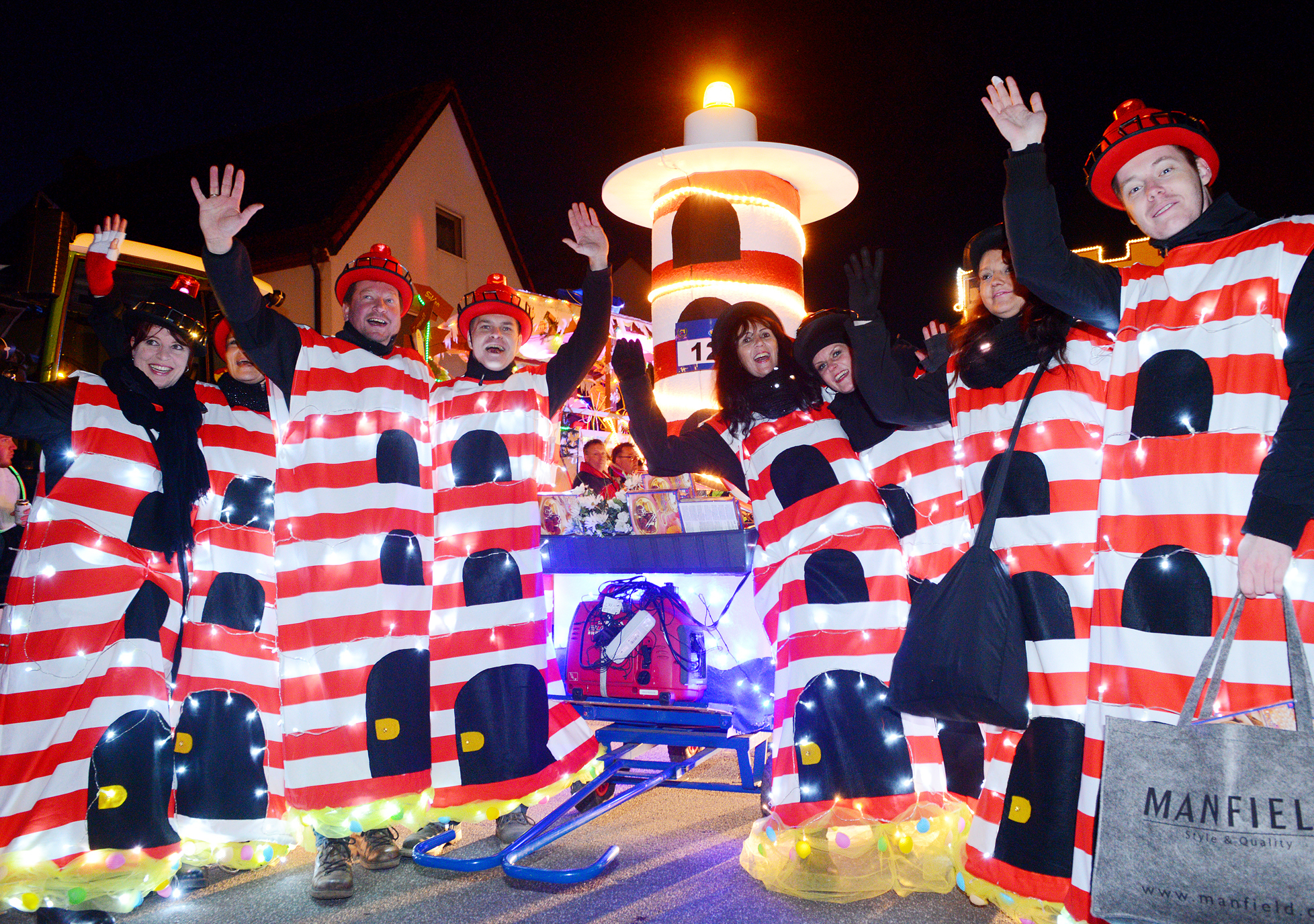 Lichterzug in Reusrath