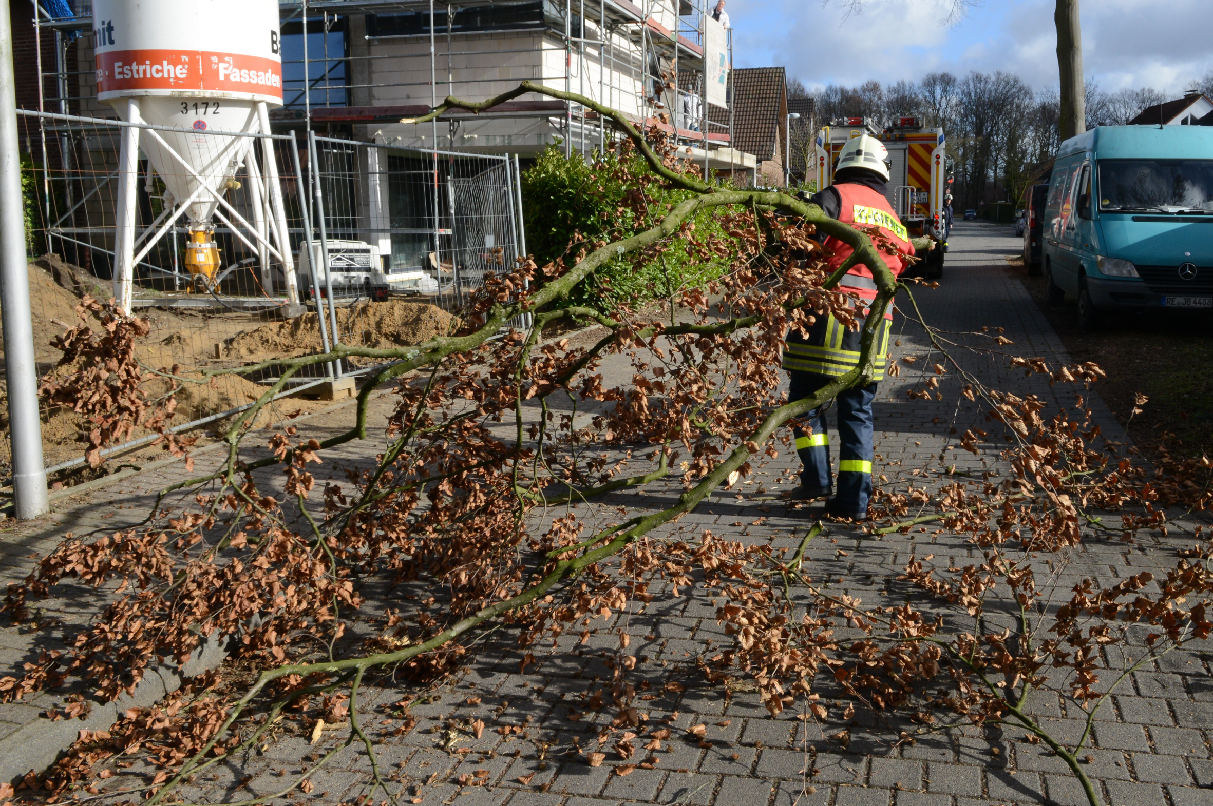 Sturmschäden. (Foto:Bludau)