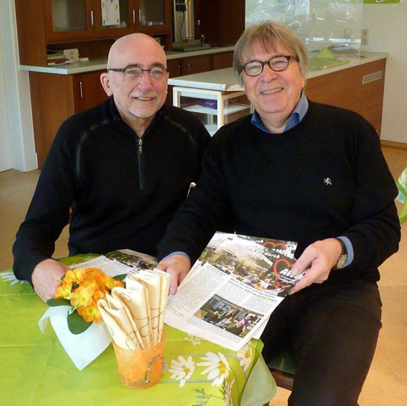 Gerhard Lützenbürger (li.) und Hans-Christian Schäfer zogen eine durchweg positive Bilanz über die im vergangenen Jahr geleistete Arbeit des AWO Ortsvereins Gevelsberg.