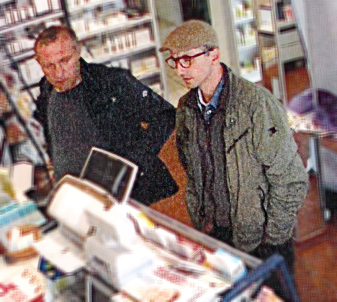 Das Foto stammt von der Überwachungskamera.