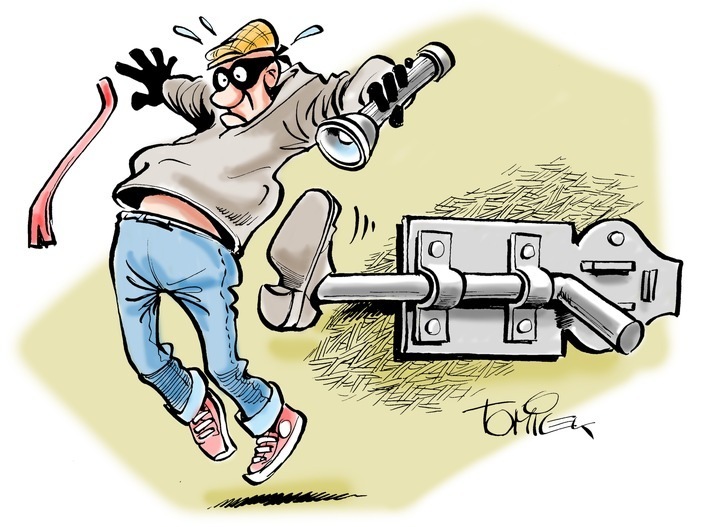 Riegel vor!