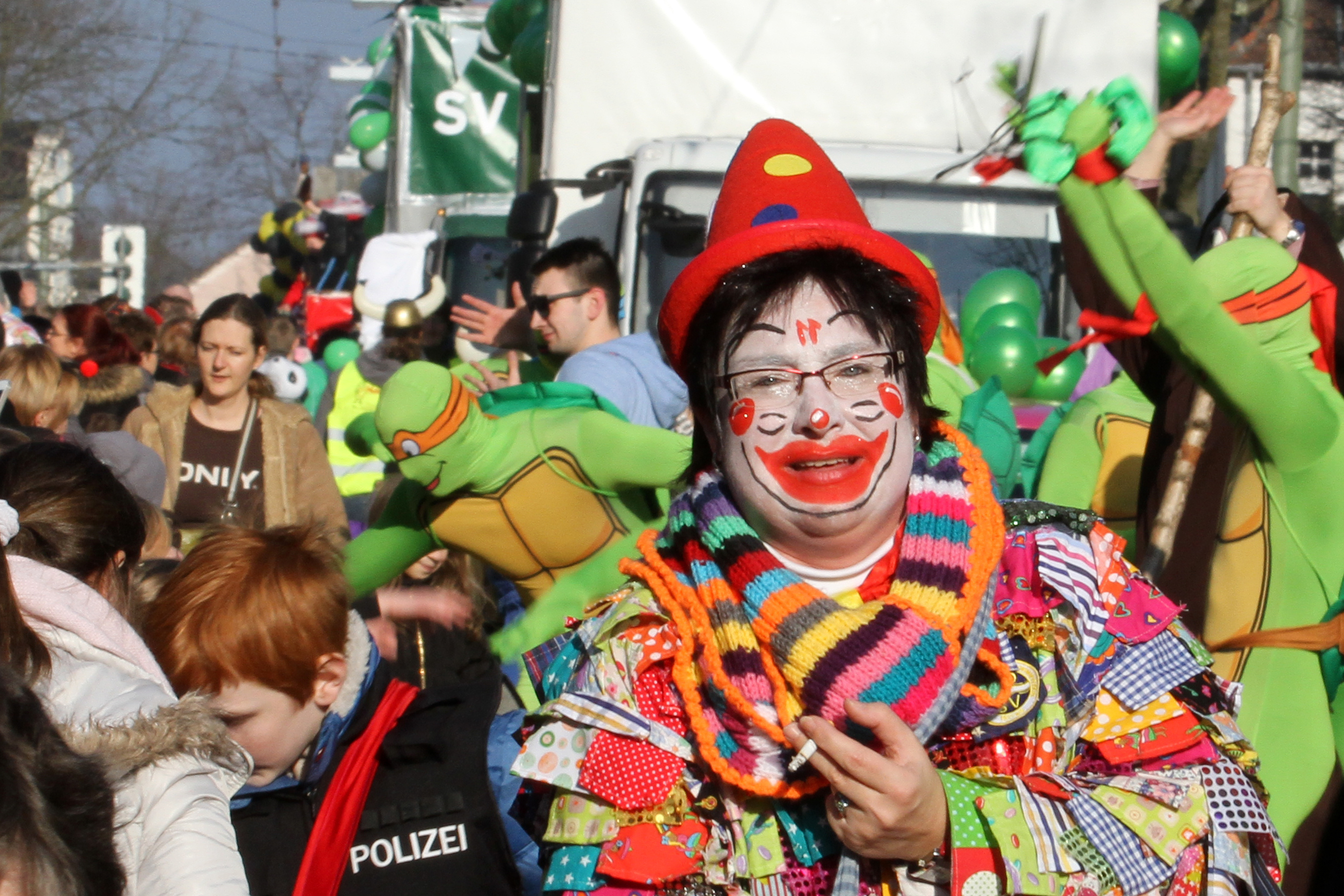 (C) Andreas Molatta , 16.02.2015 , Bochum ,
Rosenmontagszu in Linden