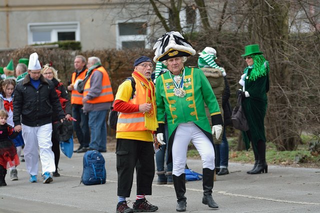 Der Rosenmontagsumzug 2017 in Gelsenkirchen-Erle. Foto Kurt Gritzan