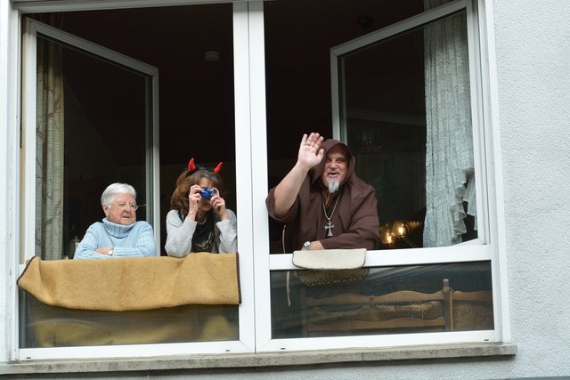 Der Rosenmontagsumzug 2017 in Gelsenkirchen-Erle. Foto Kurt Gritzan