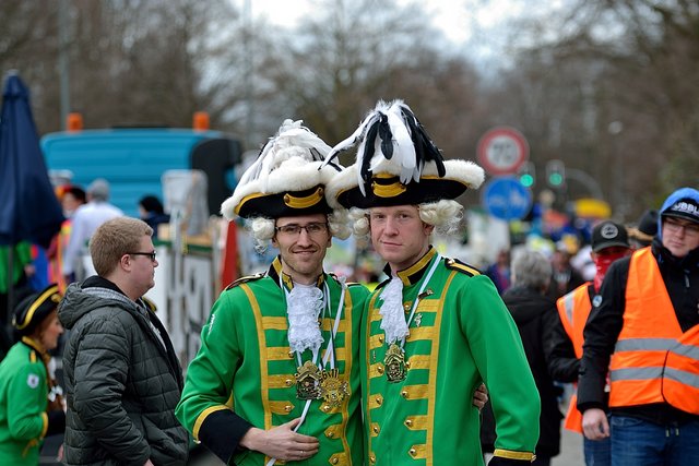 Der Rosenmontagsumzug 2017 in Gelsenkirchen-Erle. Foto Kurt Gritzan