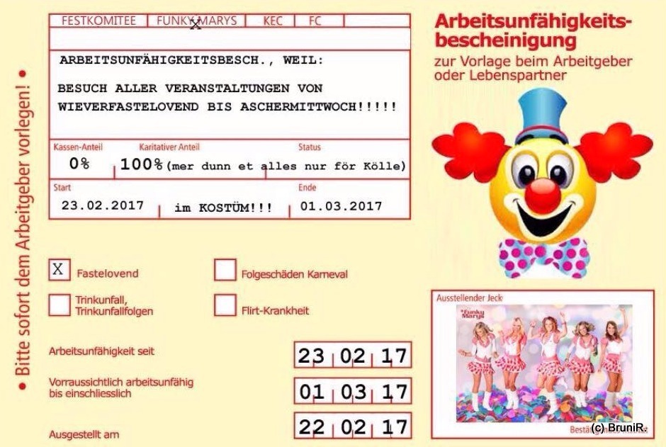 Das hier habe ich über whattsapp zugeschickt bekommen... ;-)))