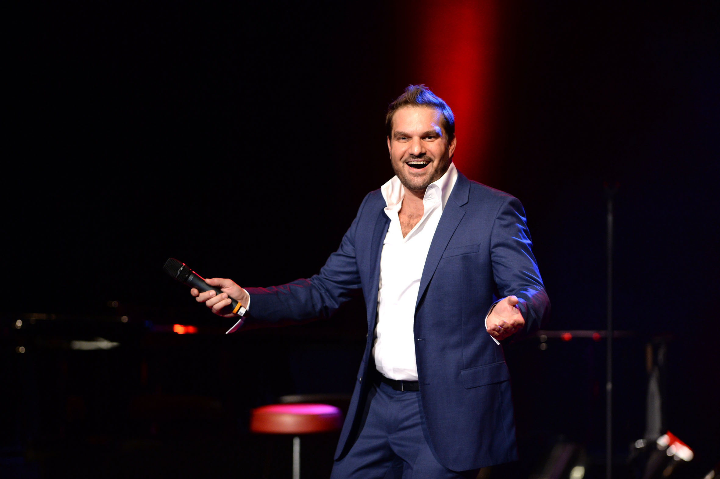 Karim Khawatmi bei der Merci Cherie-Tour.
Foto: Harald Fuhr