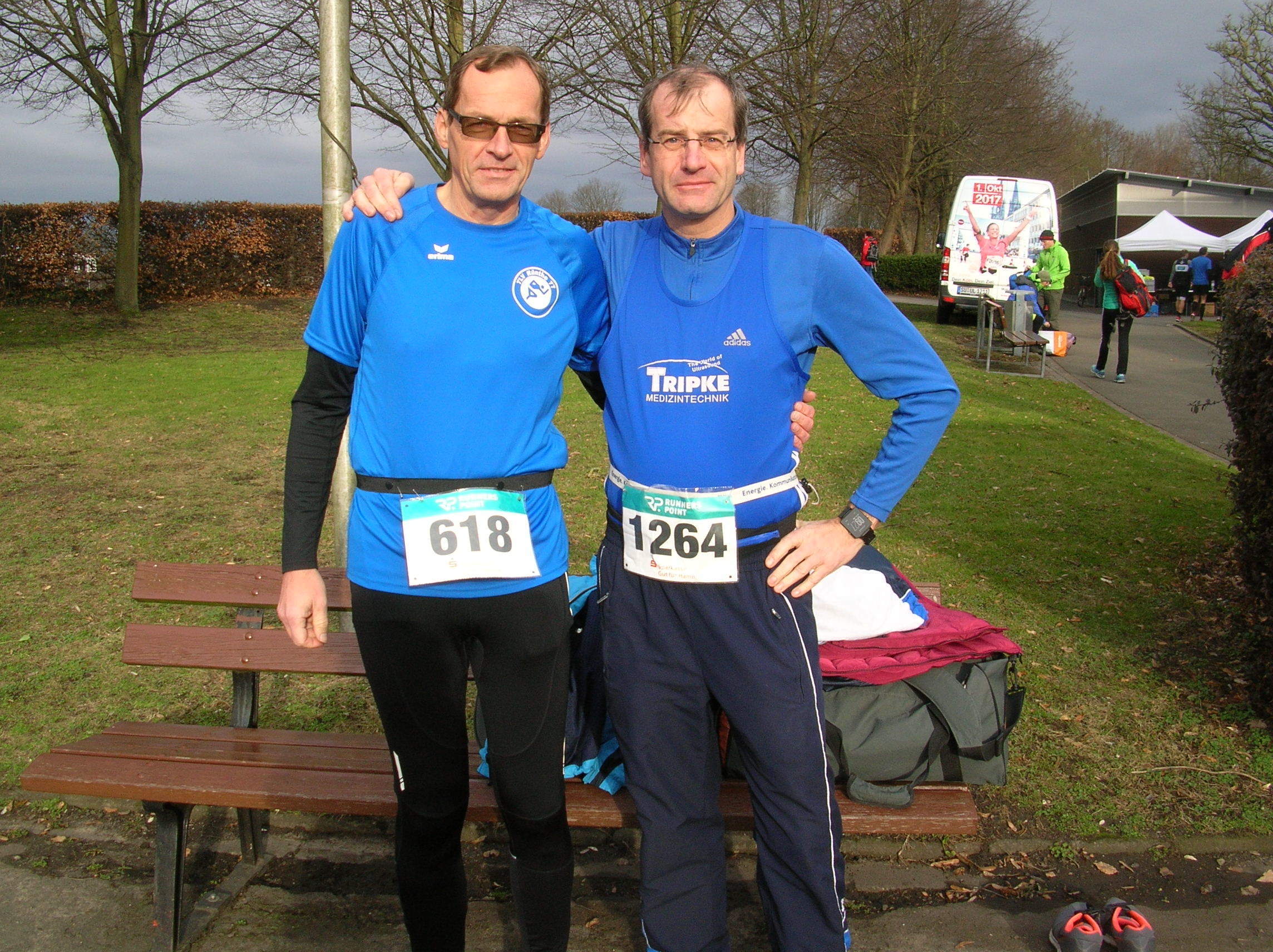 Holger Heßler (l.) und Thomas Eder vom TLV Rünthe
