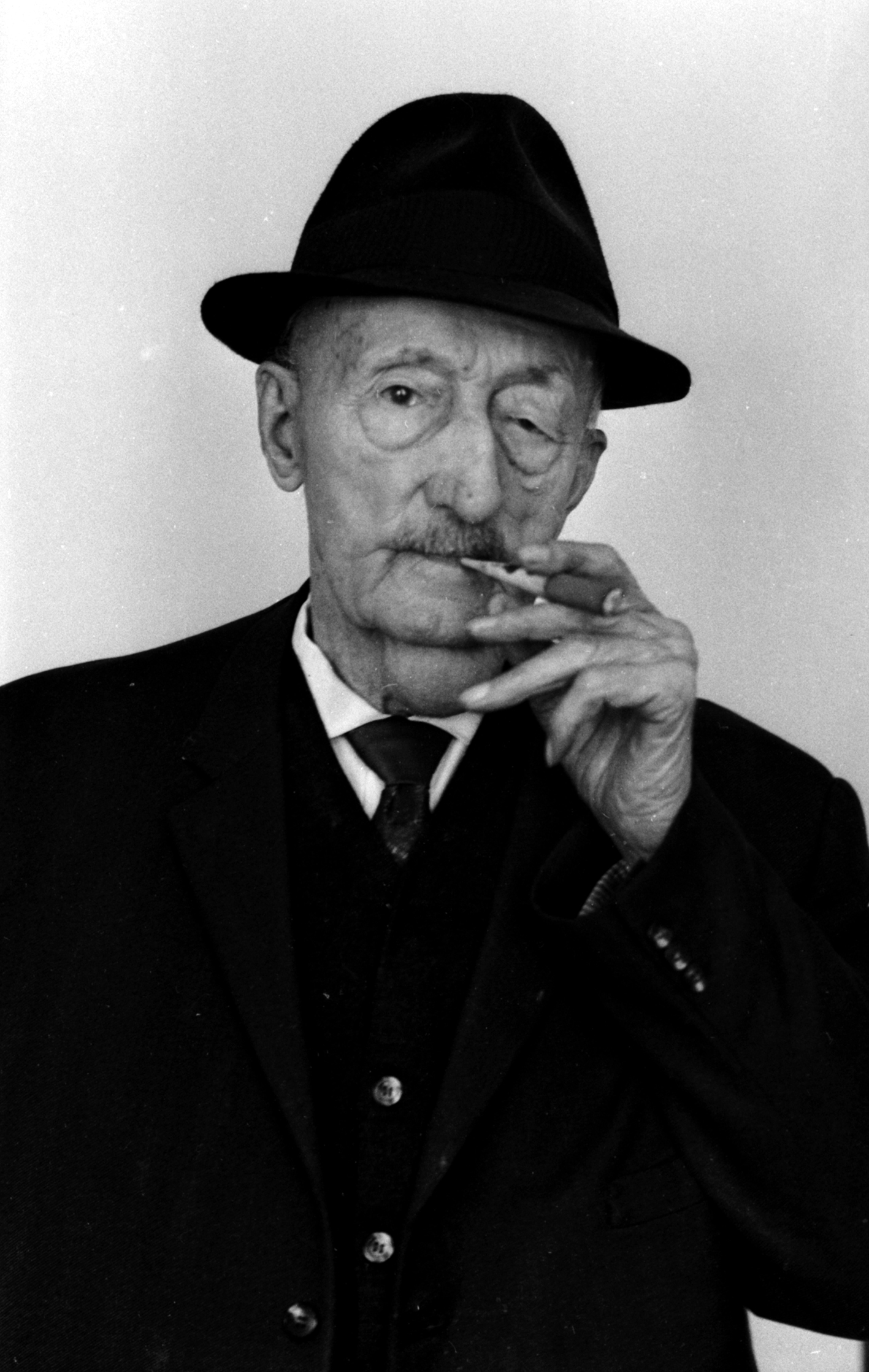 Das Sodinger Urgestein Bernhard Kock, Bergmann auf Mont Cenis, um 1958.
