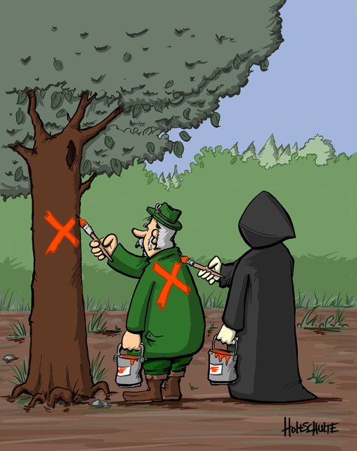 Einer der Cartoons, die in dem neuen Buch zu finden sind.