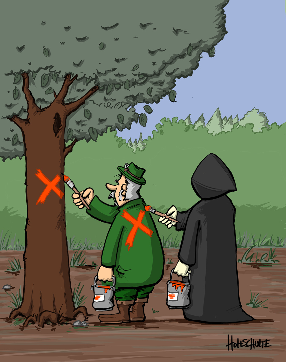 Einer der Cartoons, die in dem neuen Buch zu finden sind.