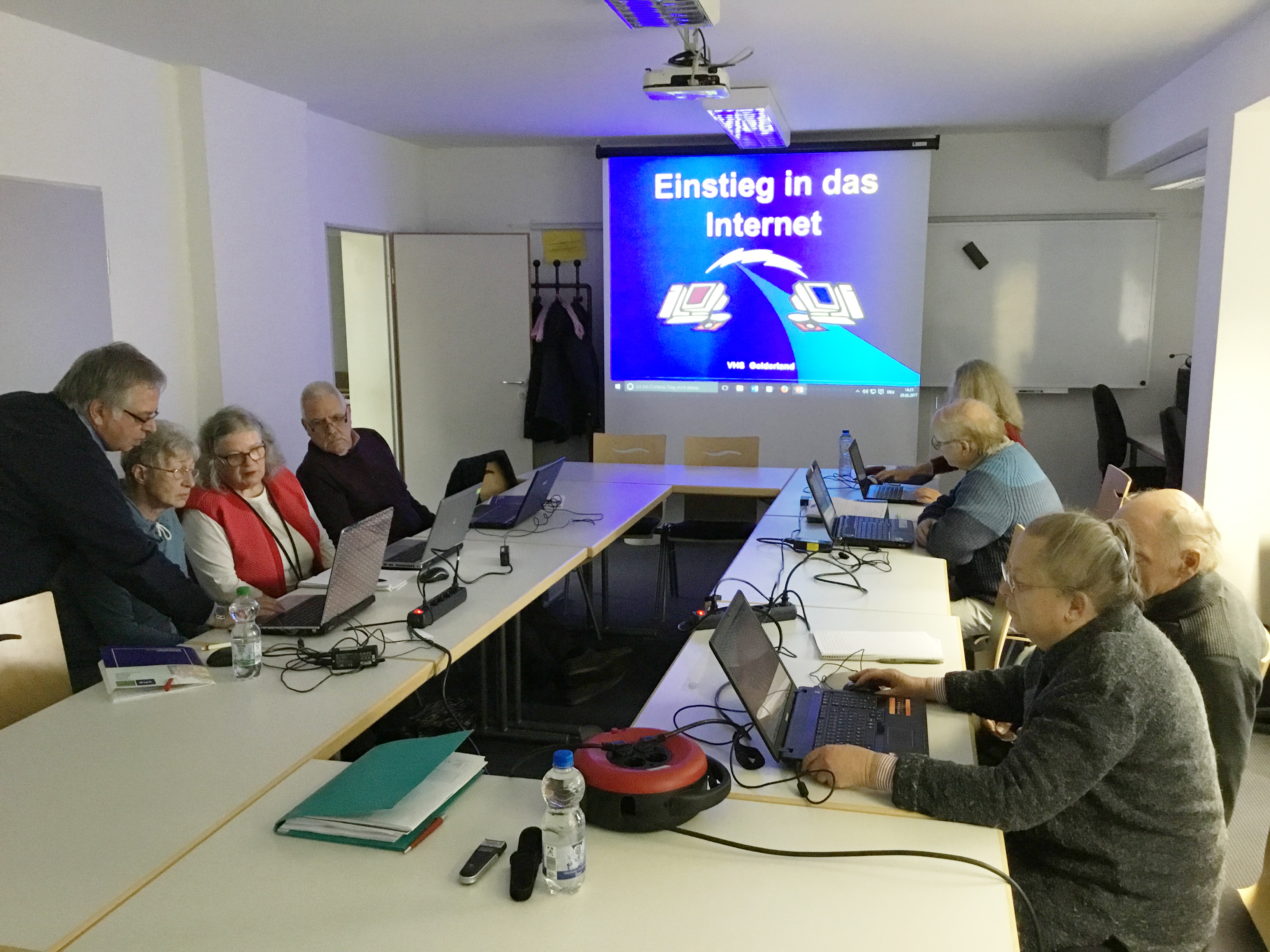 Die Grünen Rheurdt veranstalteten den Kurs bei der VHS in Geldern. Foto: privat