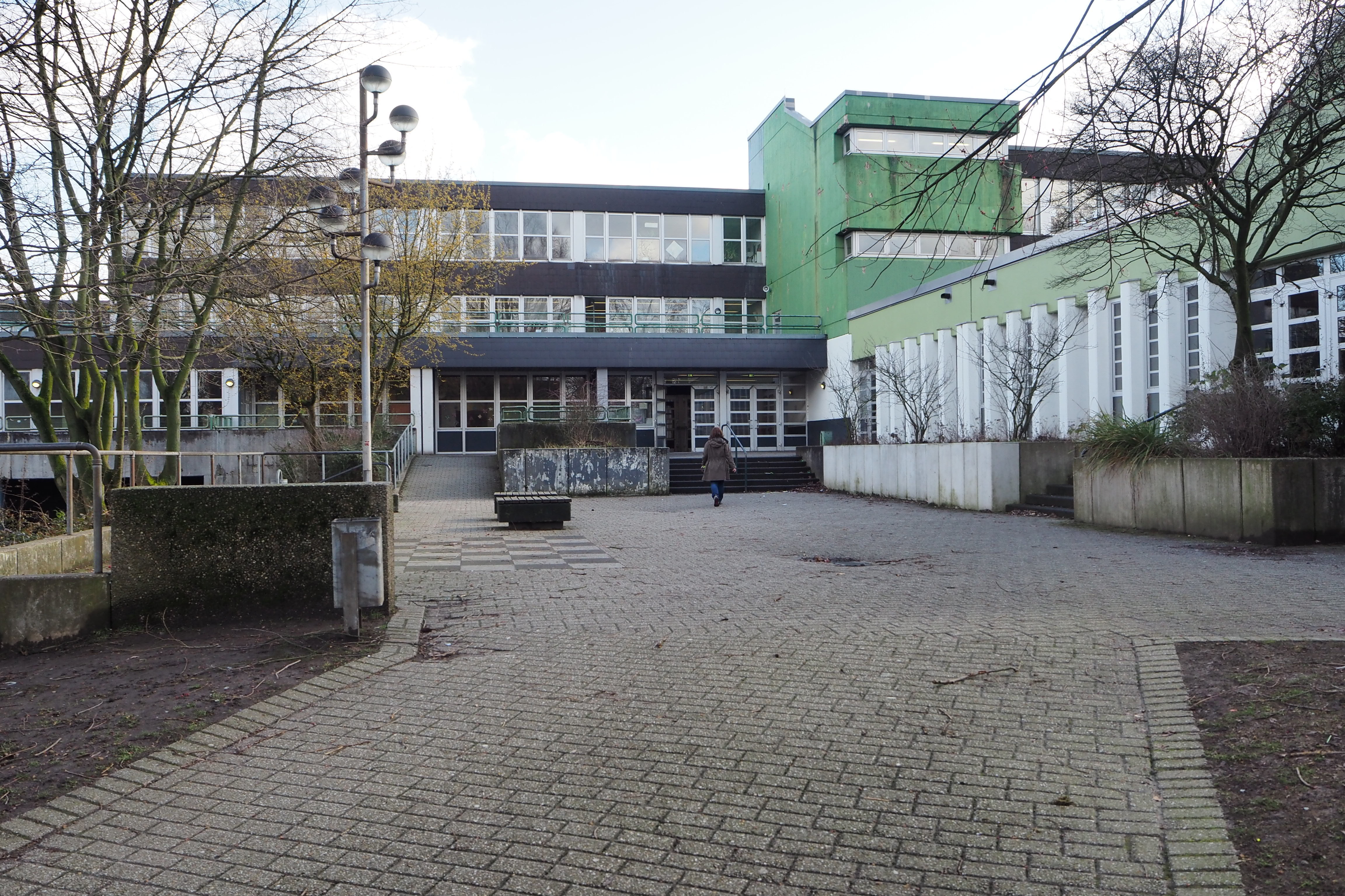 In schlimmem Zustand: das Gebäude der Gesamtschule Bockmühle.