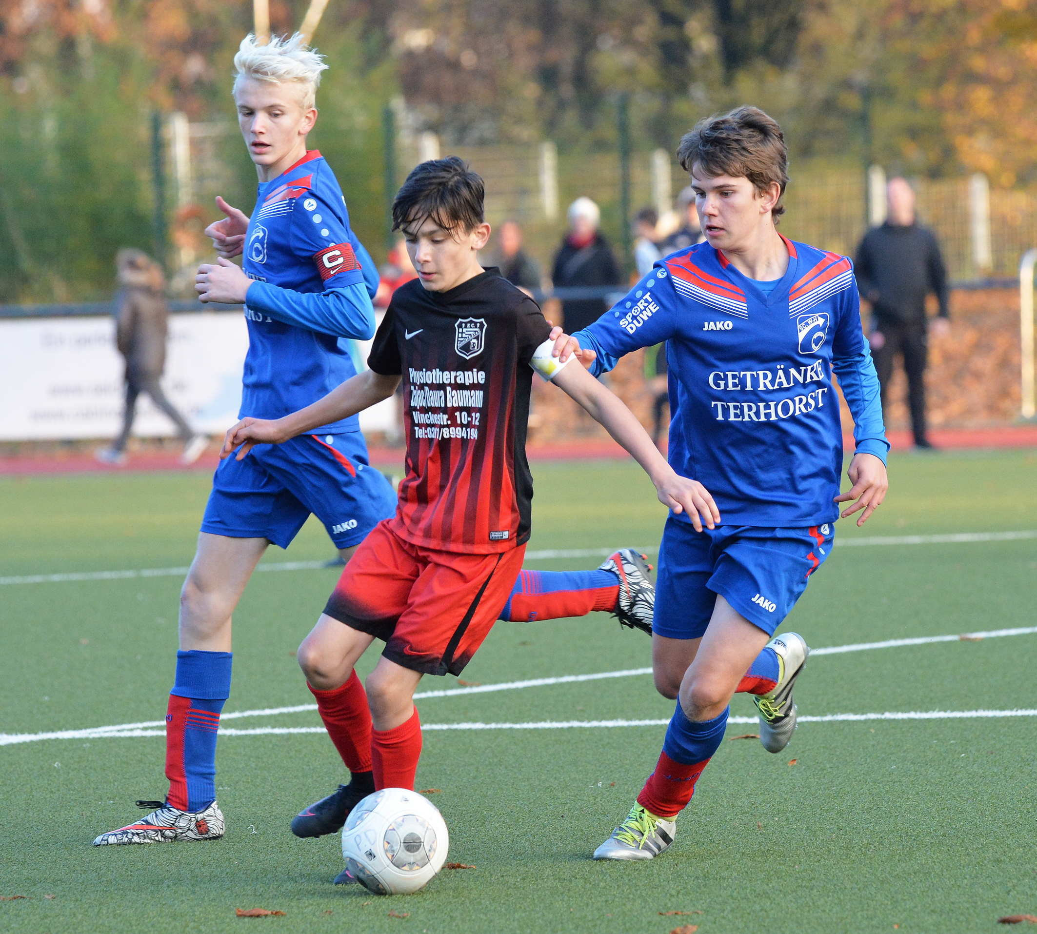 Erneut deutlich konnten die C-Junioren gewinnen.
Foto: Archiv