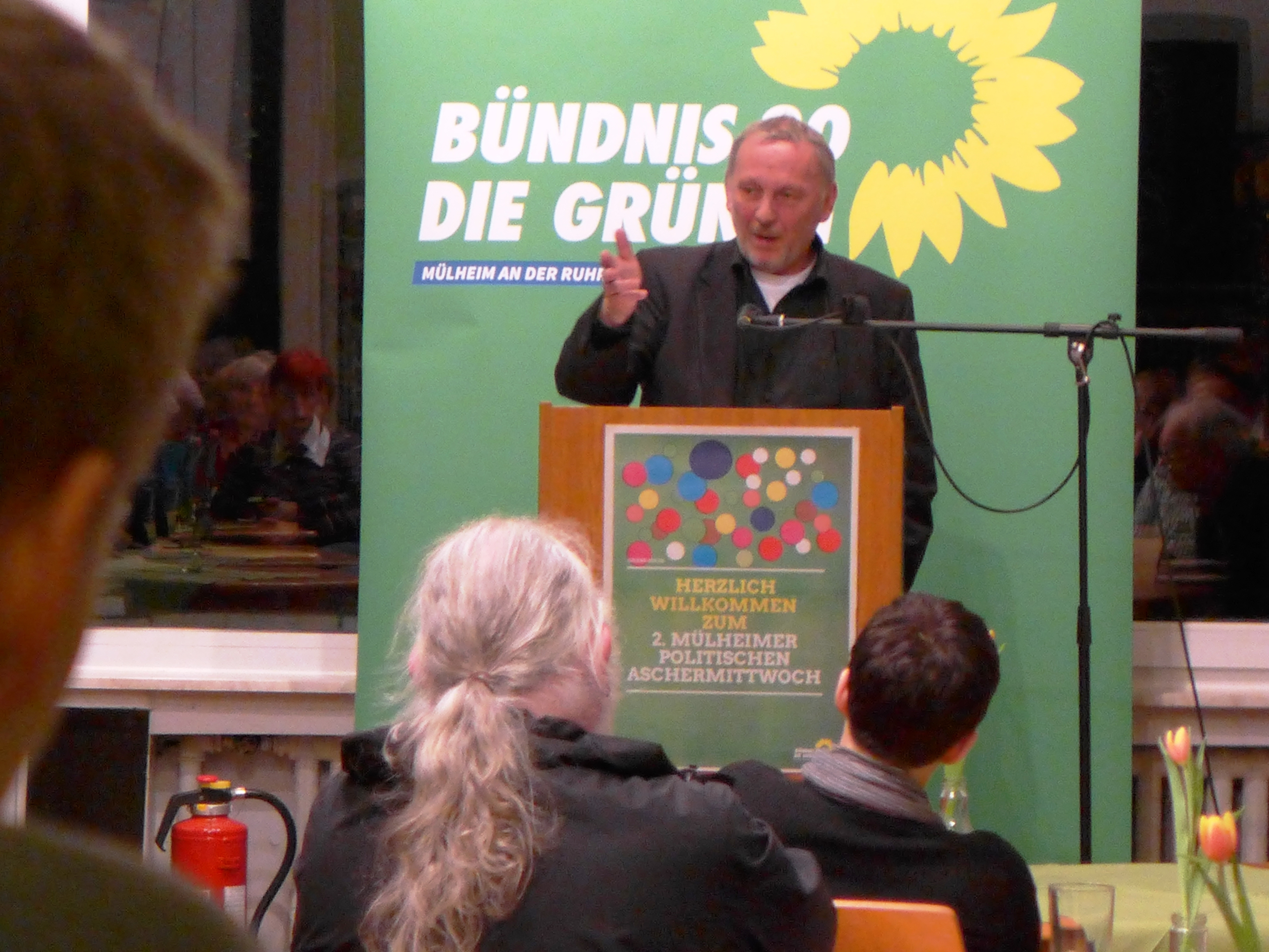 Der Fraktionssprecher der Grünen-Landtagsfraktion Reiner Priggen (Foto Emons)
