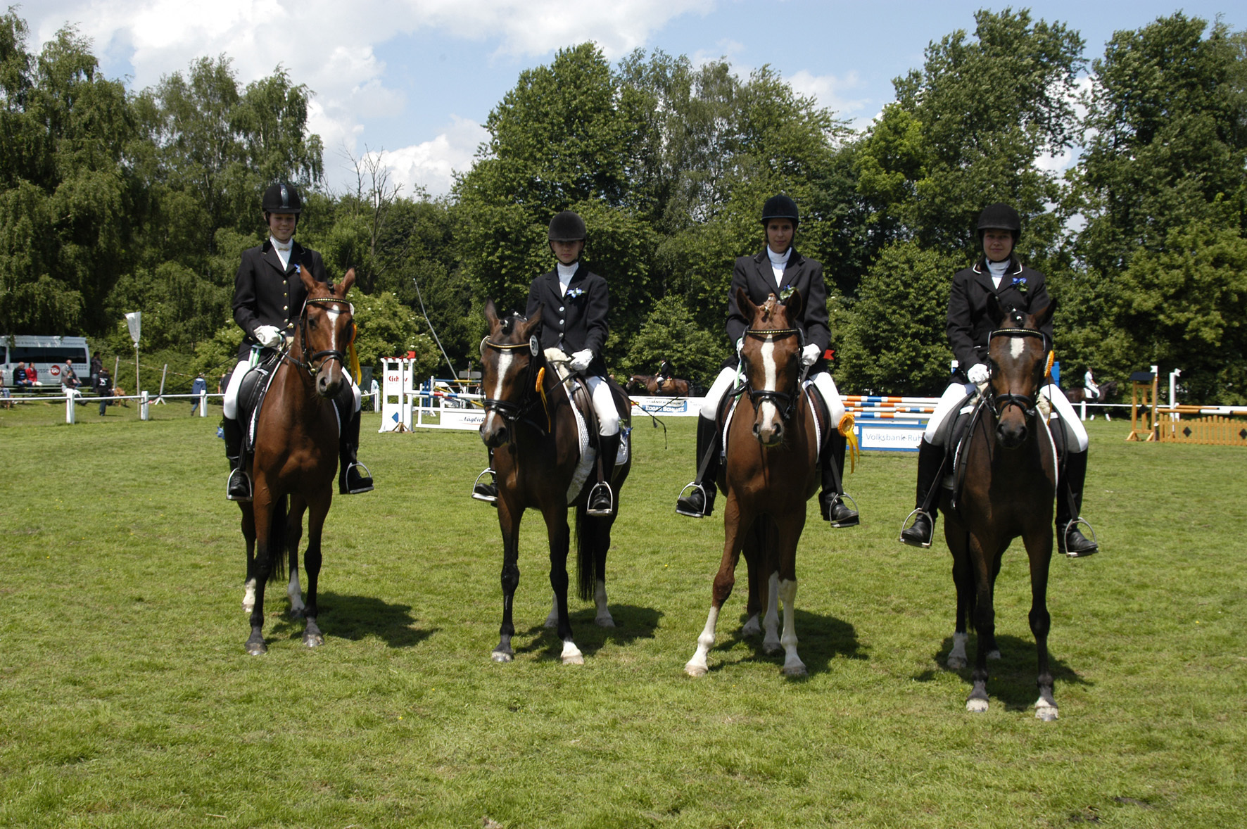 Dressur-Team 2008 Reitgemeinschaft Stall Prost