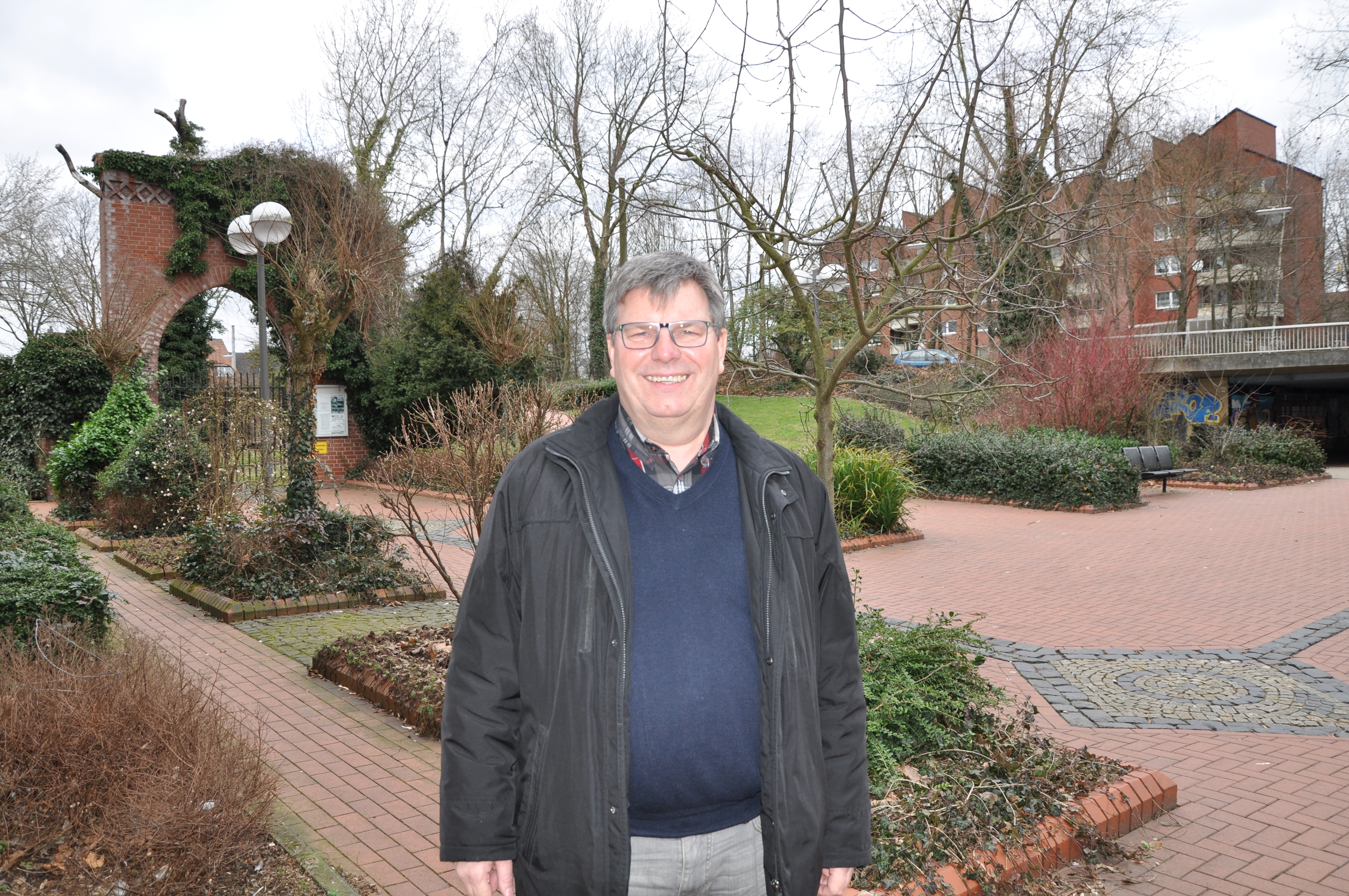 Willi Müller ist Vorsitzender des Stadtteilvereins "Wir sind Merklinde".