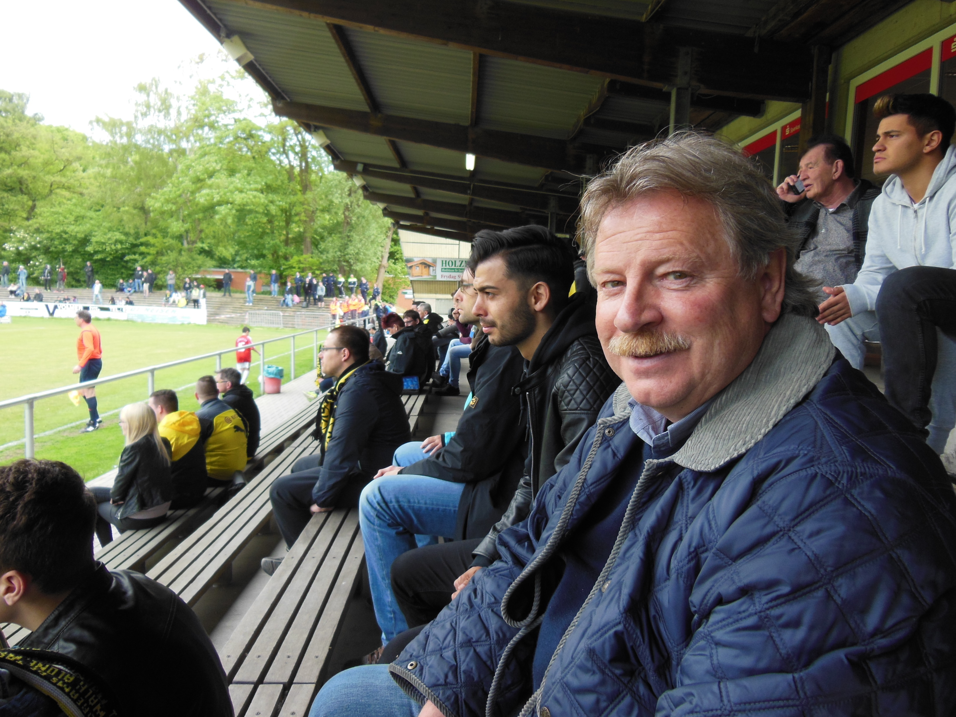 Udo Schräder ist immer noch regelmäßig Gast in der Kampfbahn Schwansbell zu Gast. Foto Janning