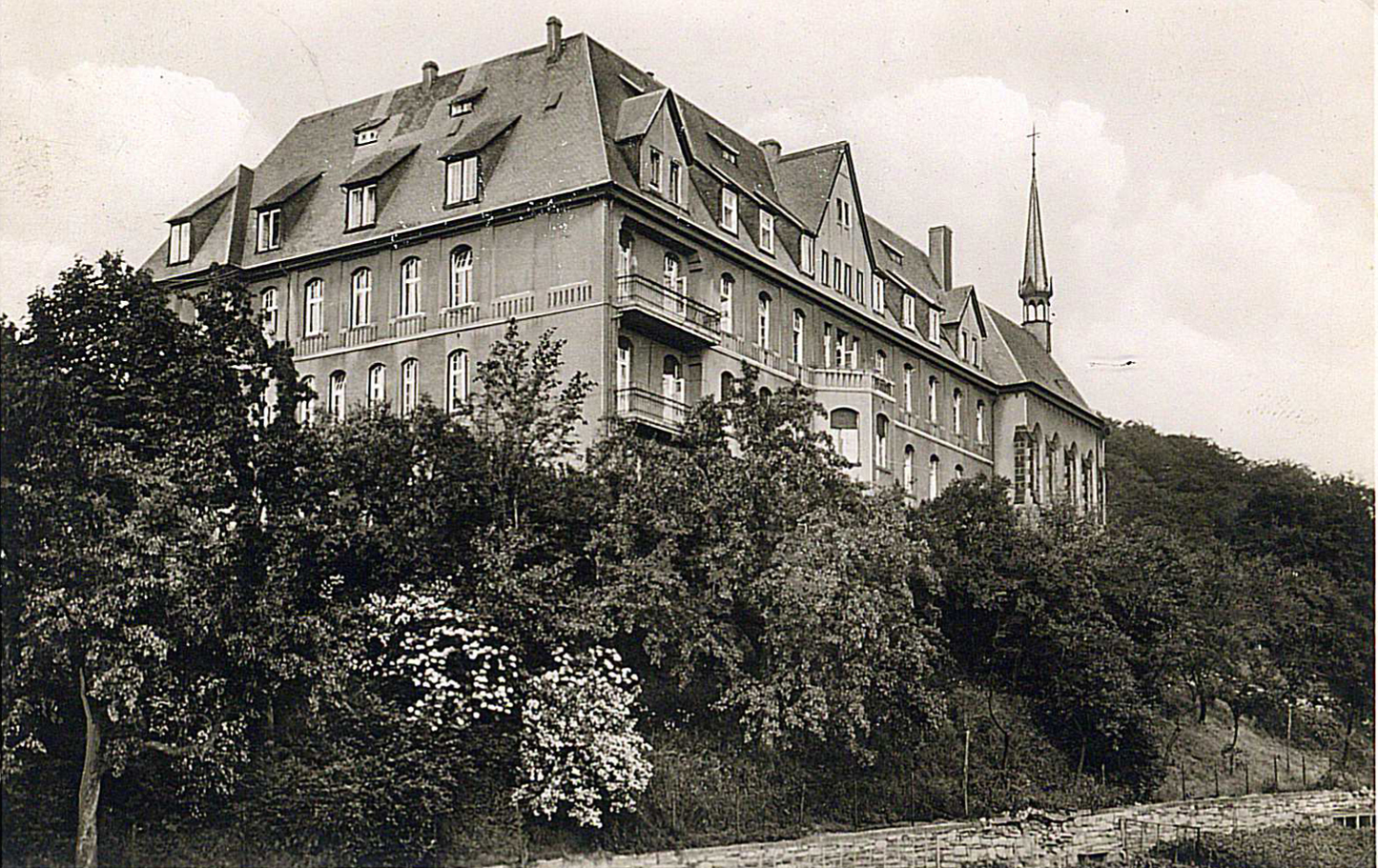 Historische Aufnahmen des Mendener Krankenhauses zeigen: das Hospital hat eine lange Tradition. Foto: Archiv
